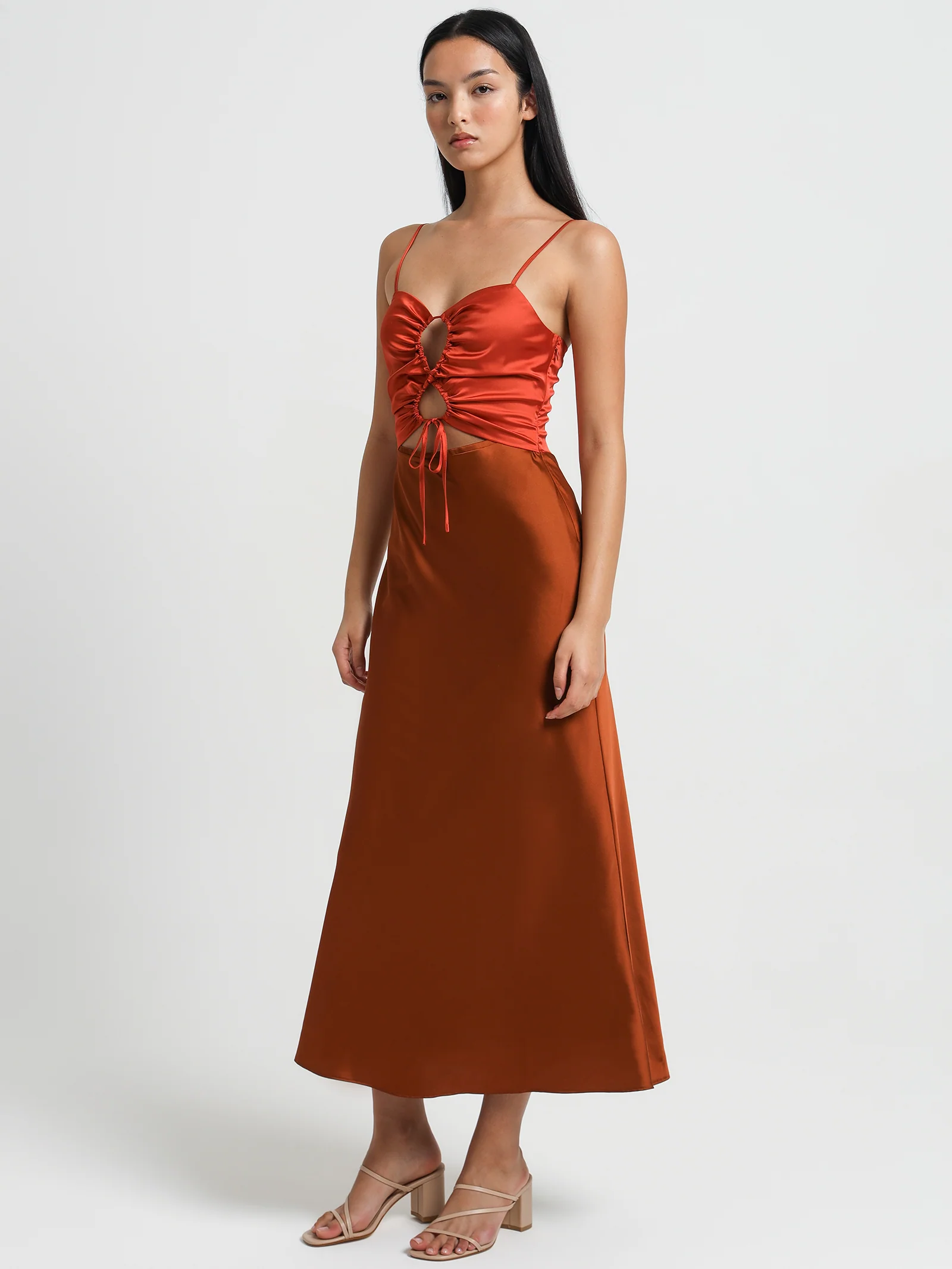 Lolita Colour Block Midi Dress - Image 2