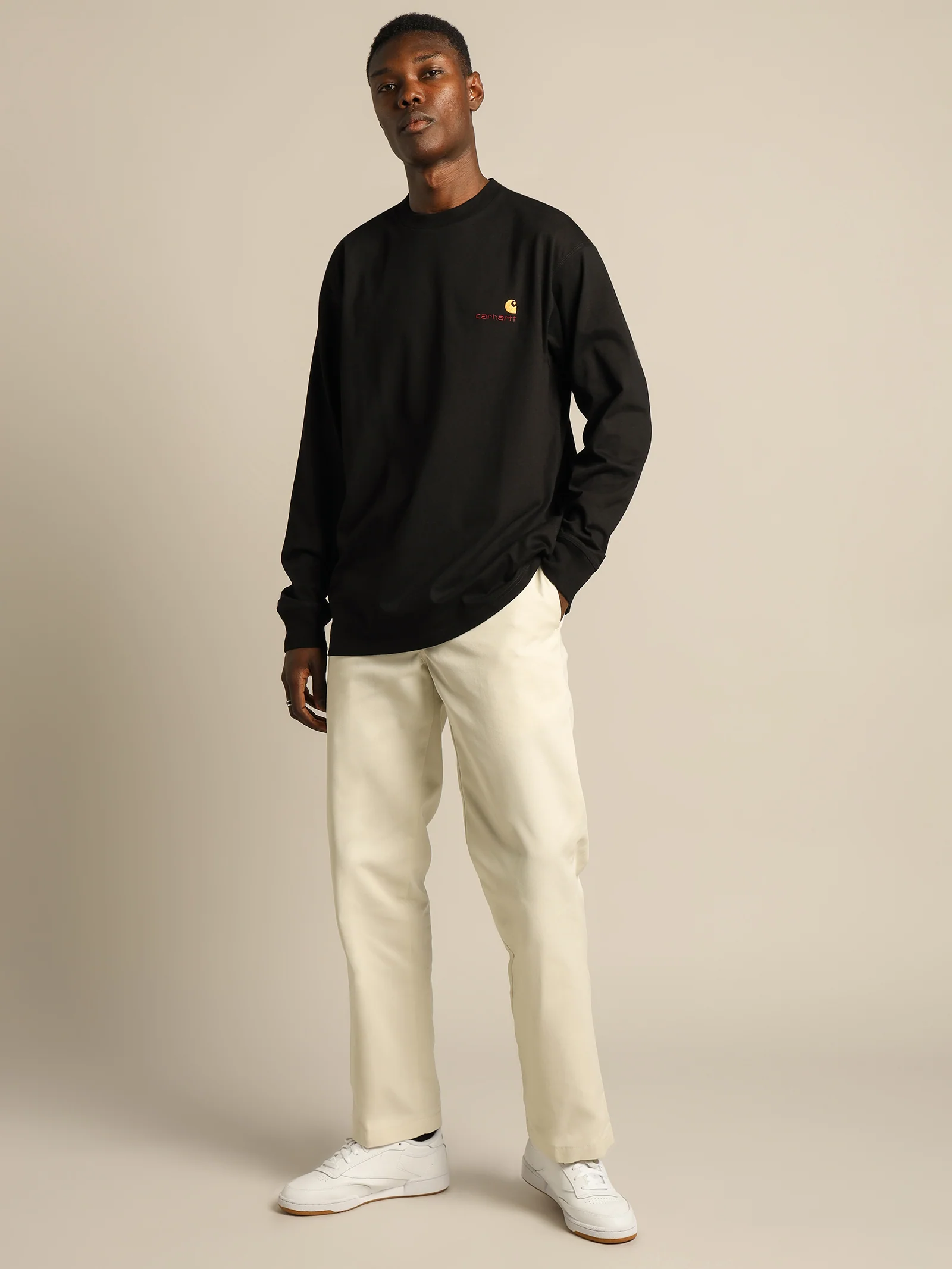 Long Sleeve American Script Crew - Image 3