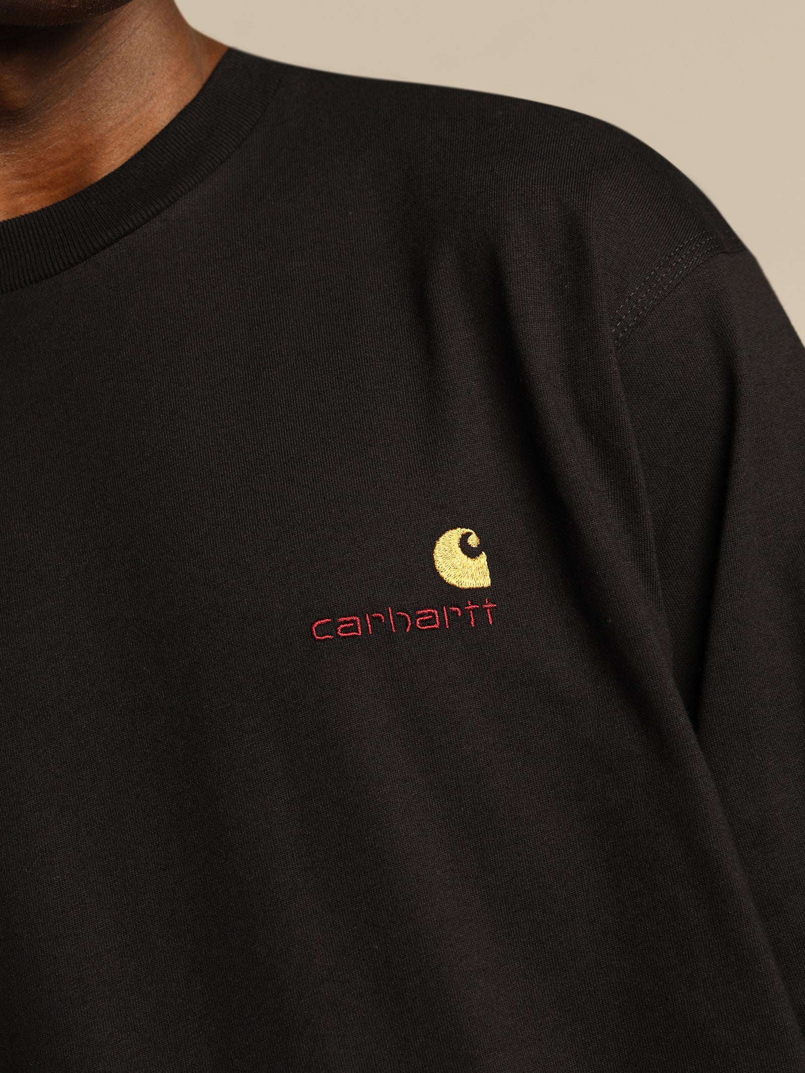 Long Sleeve American Script Crew - Image 4