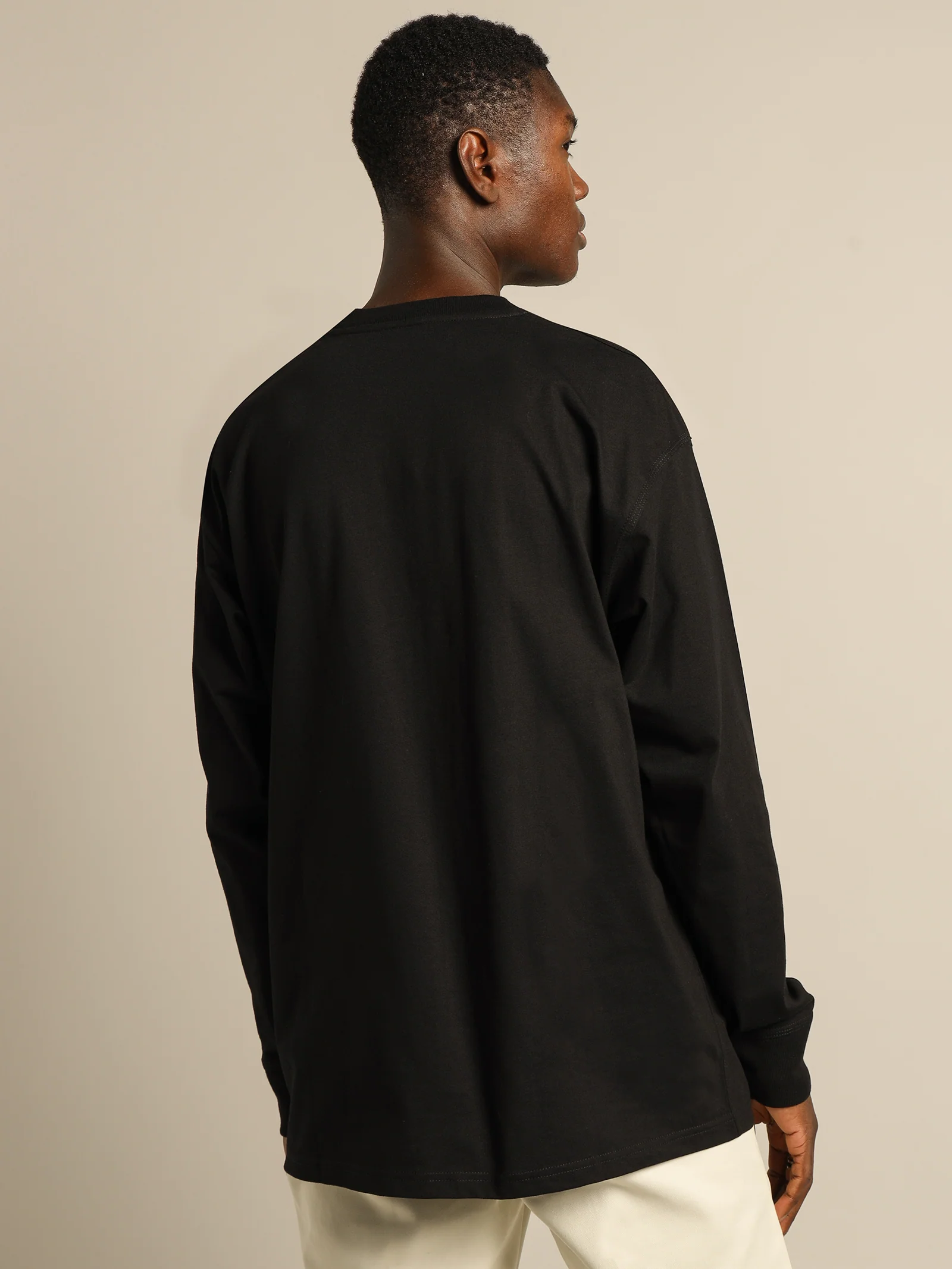 Long Sleeve American Script Crew - Image 5
