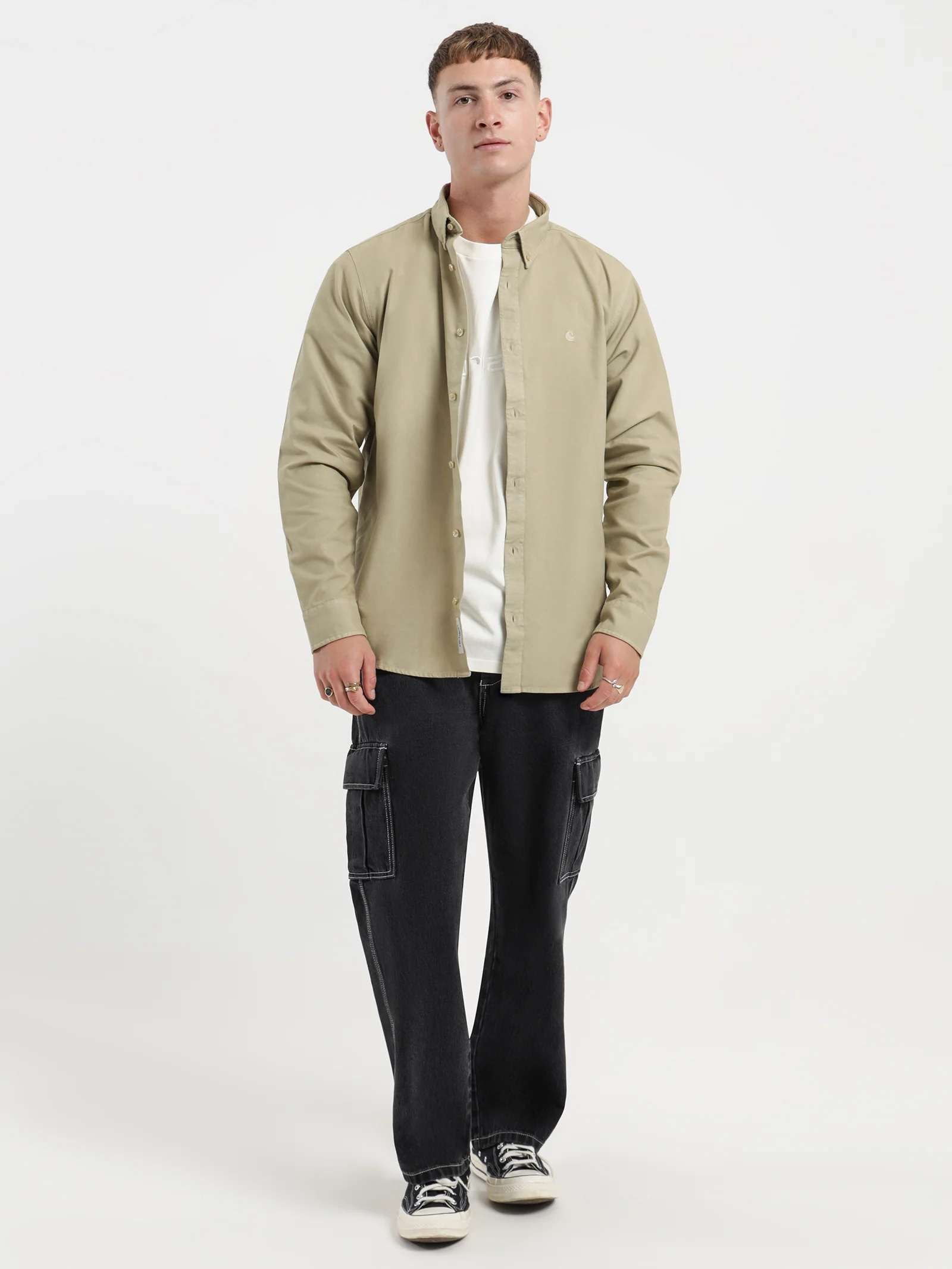 Long Sleeve Bolton Shirt - Image 4
