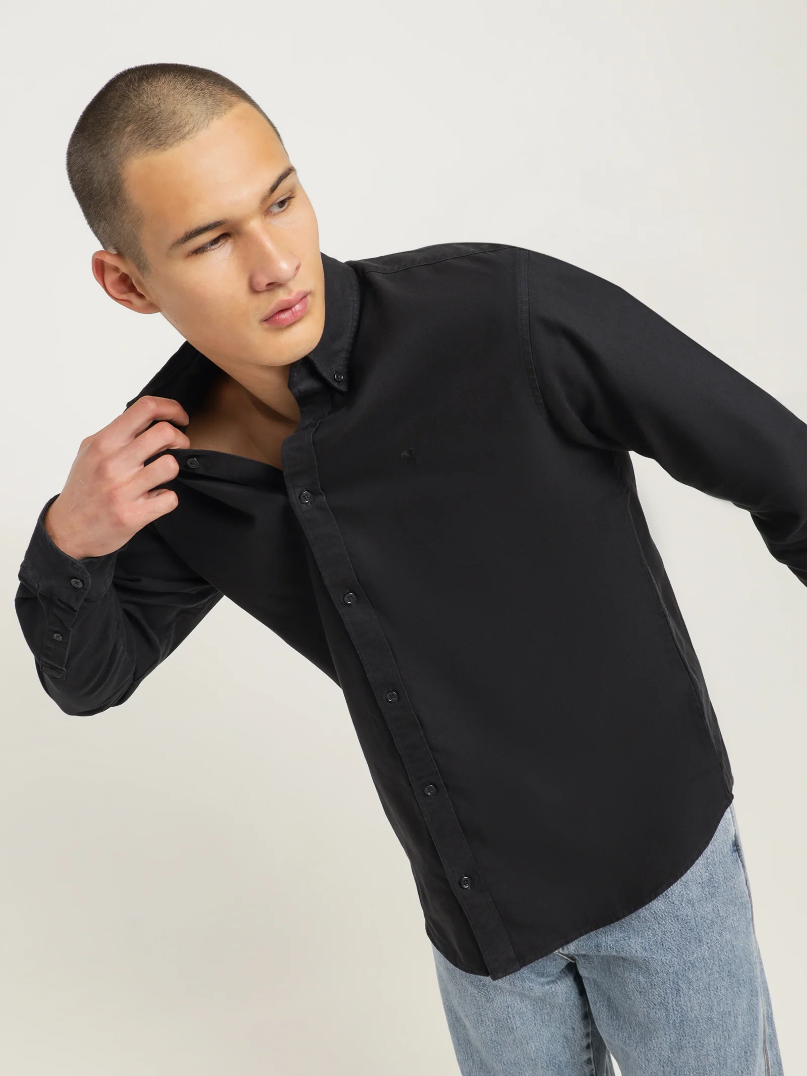 Long Sleeve Bolton Shirt - Image 2