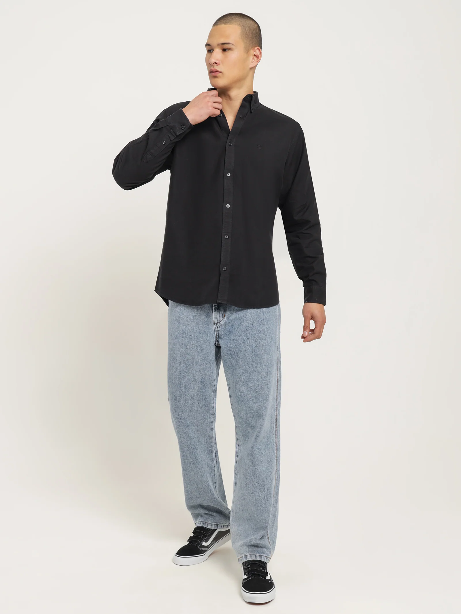 Long Sleeve Bolton Shirt - Image 3
