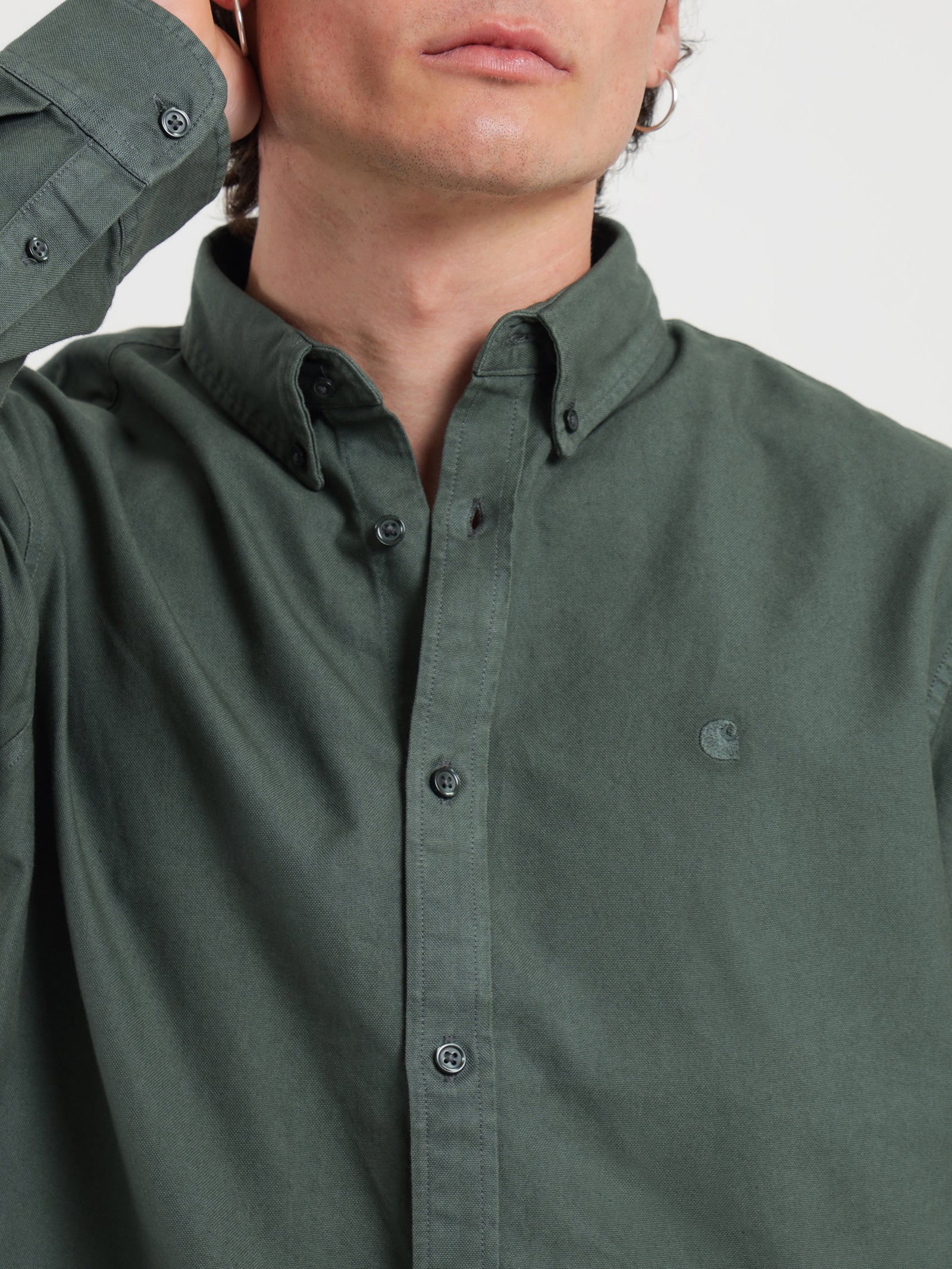 Long Sleeve Bolton Shirt - Image 4