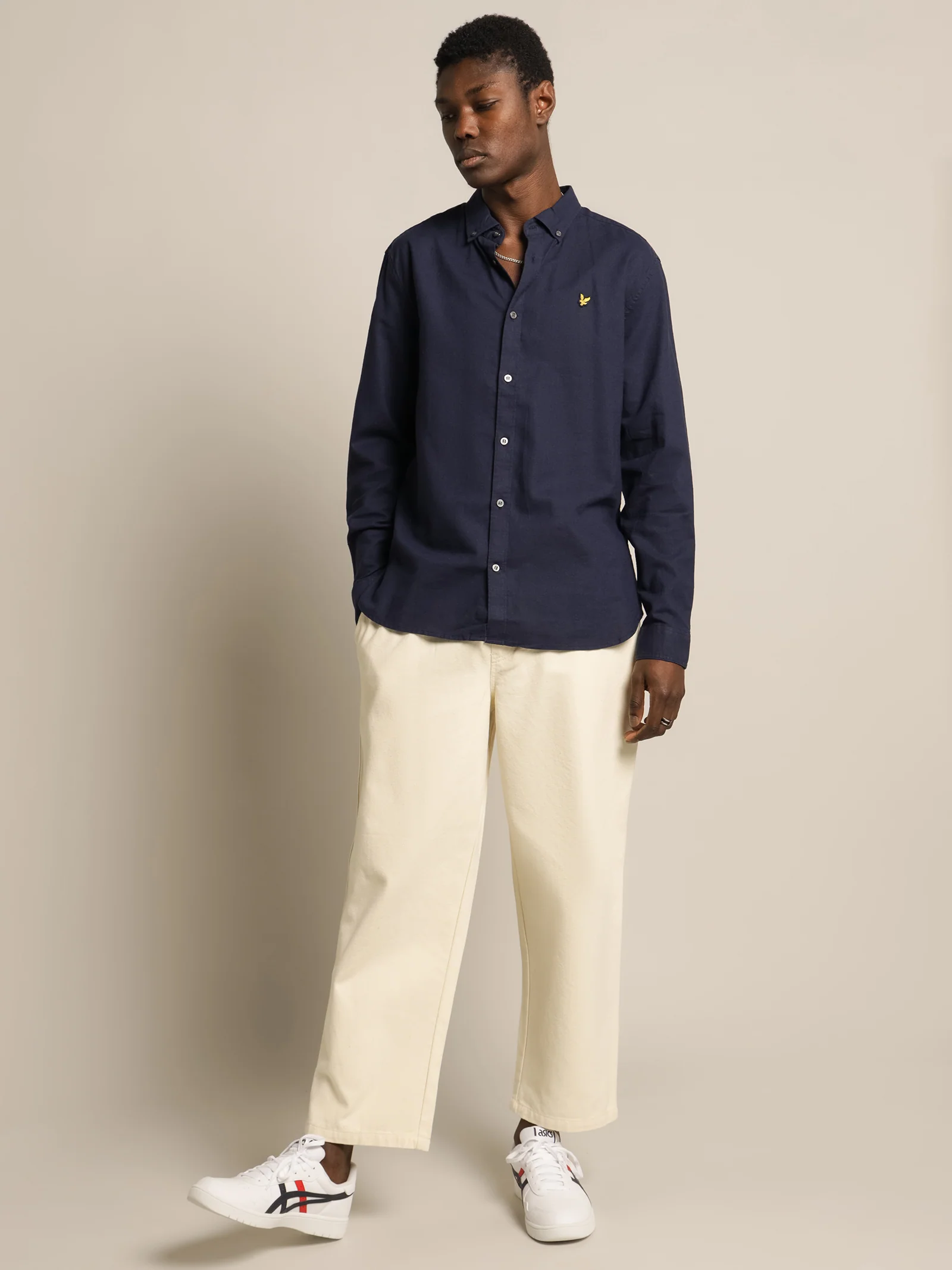 Long Sleeve Cotton Linen Shirt - Image 4