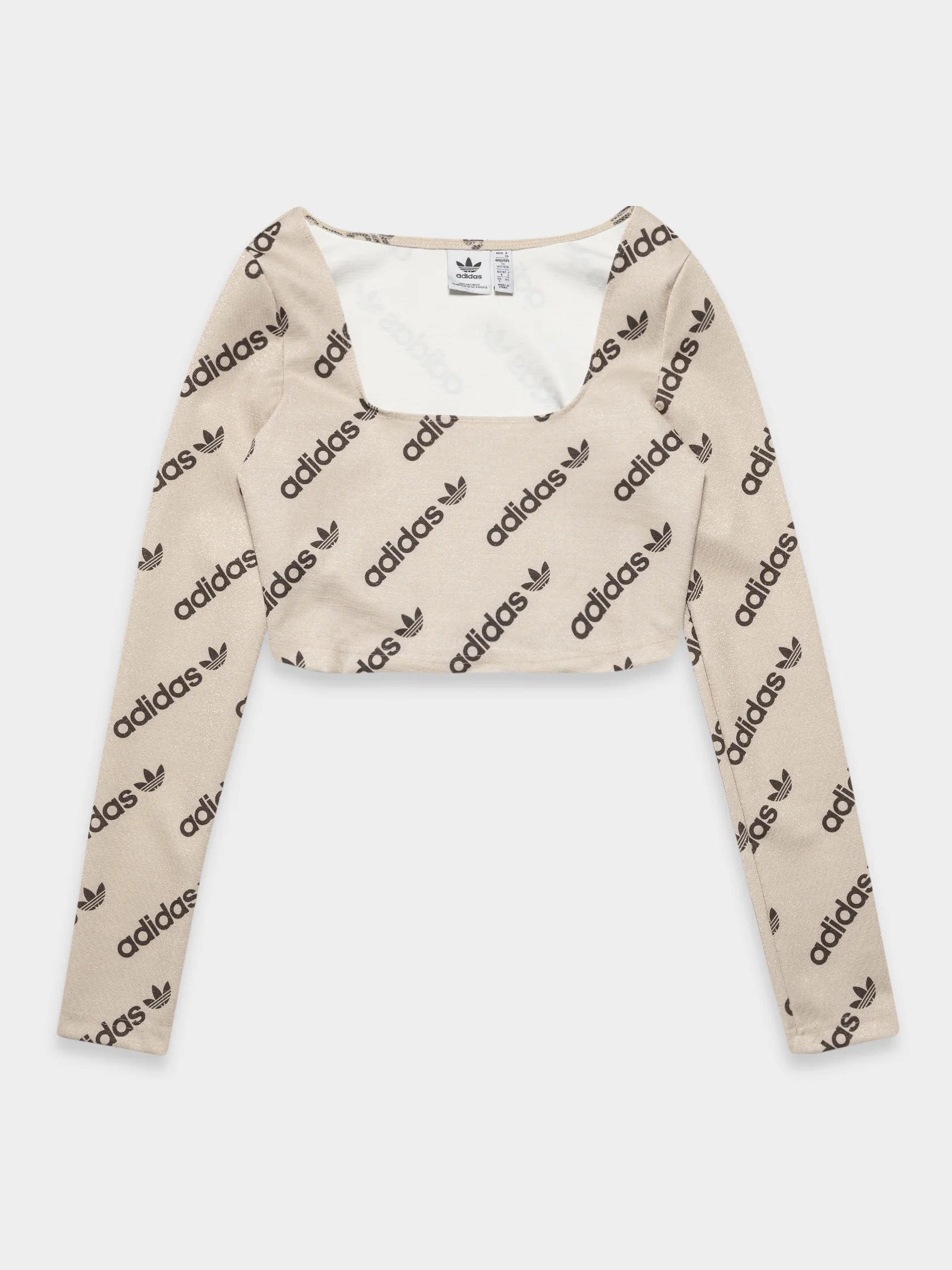 Long Sleeve Cropped Top - Image 7