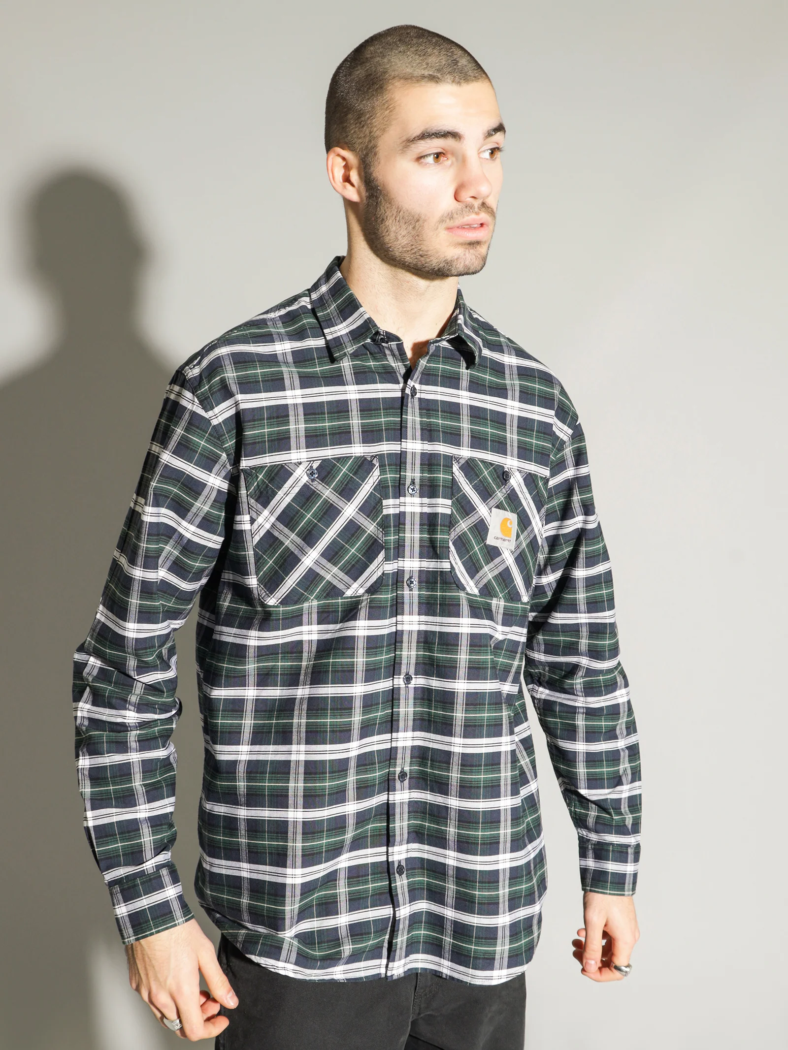 Long Sleeve Dormer Shirt - Image 2