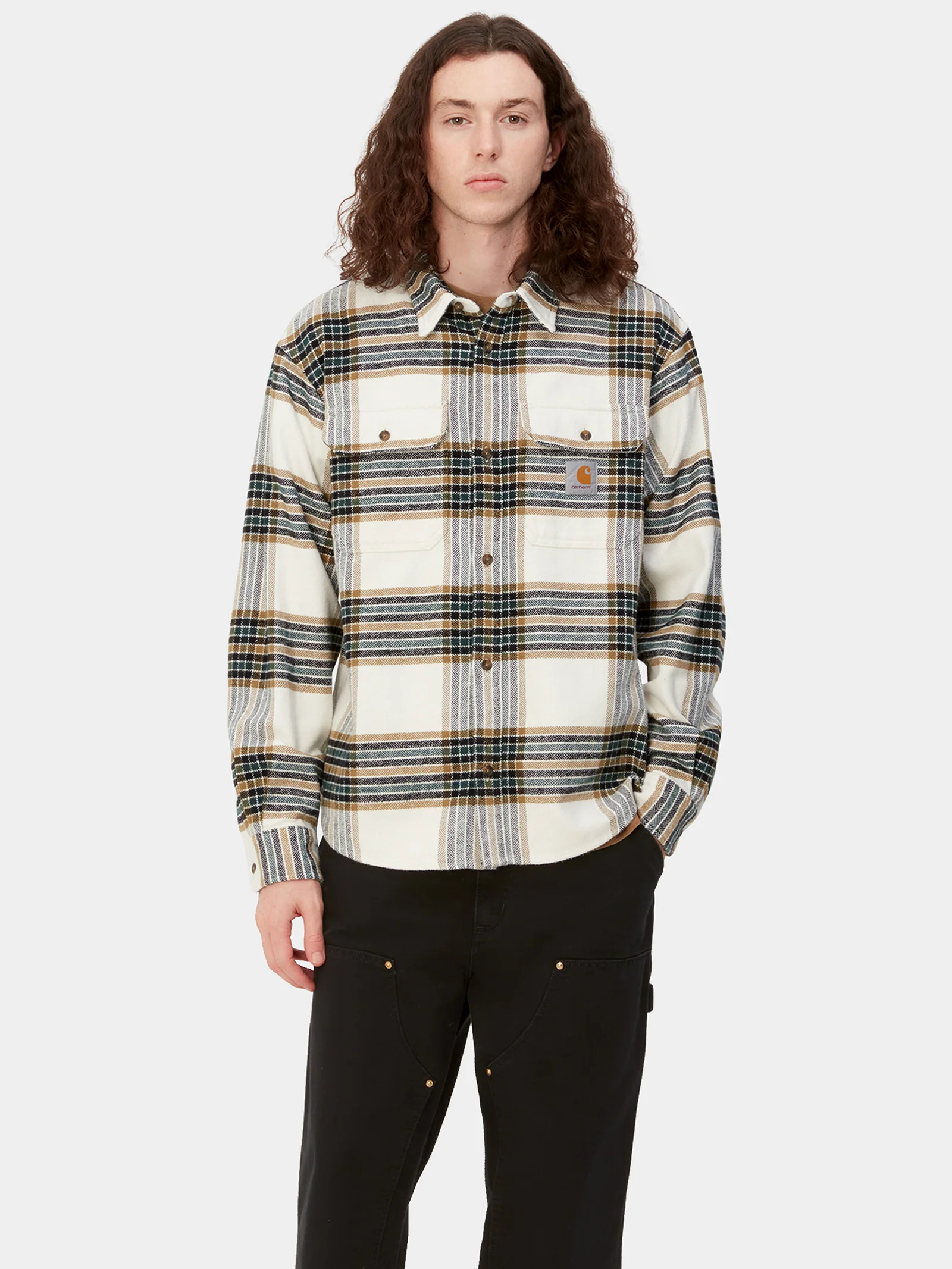 Long Sleeve Hawkins Check Shirt - Image 4