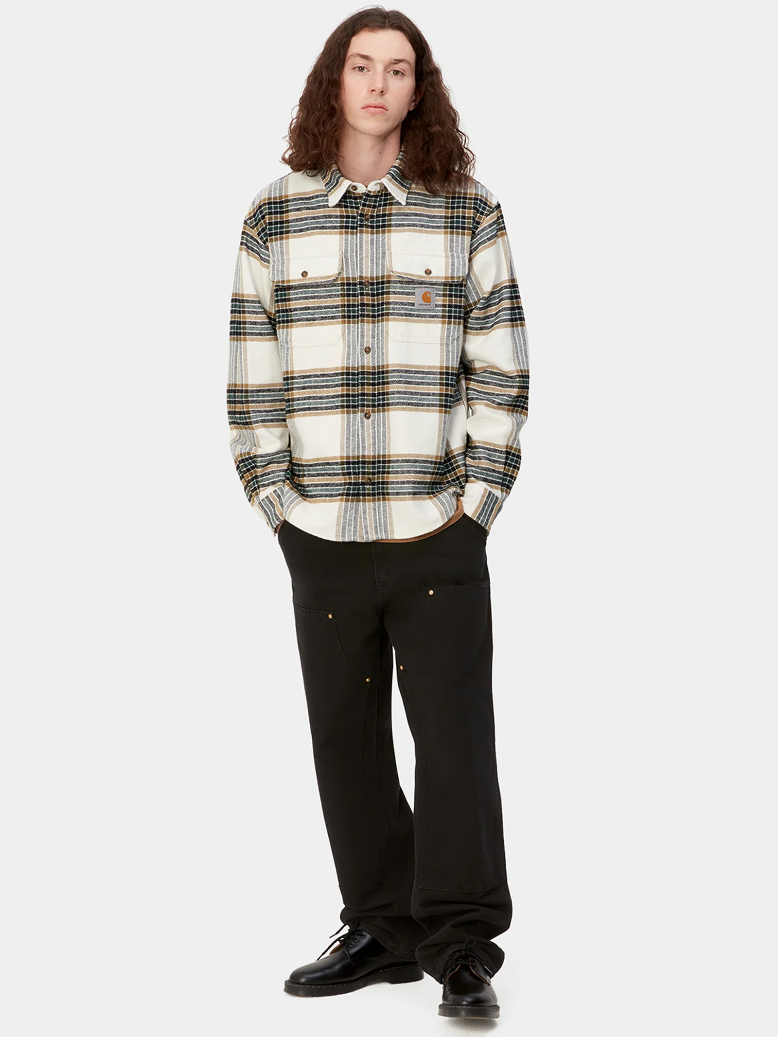 Long Sleeve Hawkins Check Shirt - Image 6