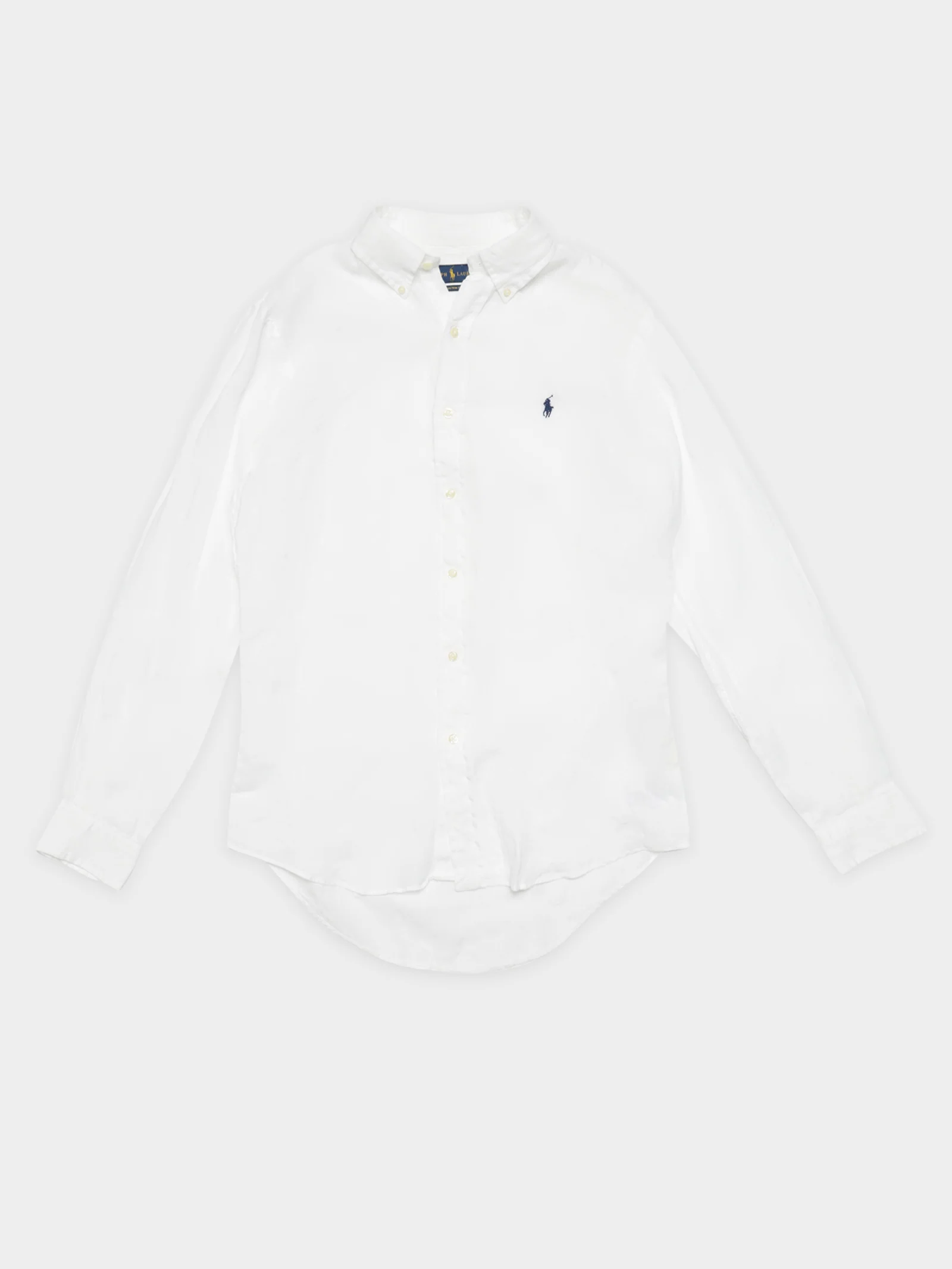Long Sleeve Linen Sport Shirt - Image 6
