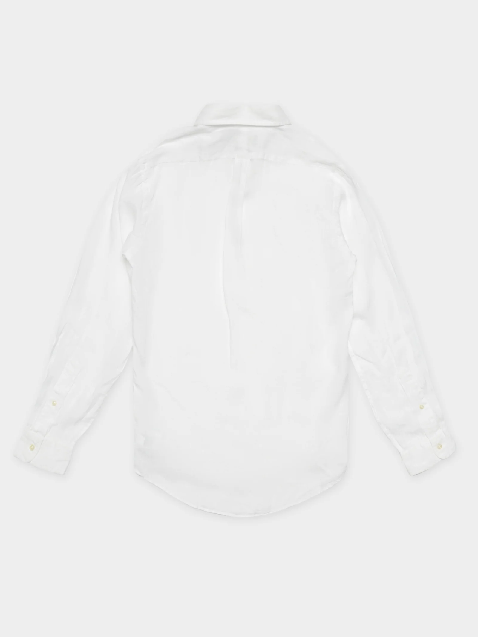 Long Sleeve Linen Sport Shirt - Image 7