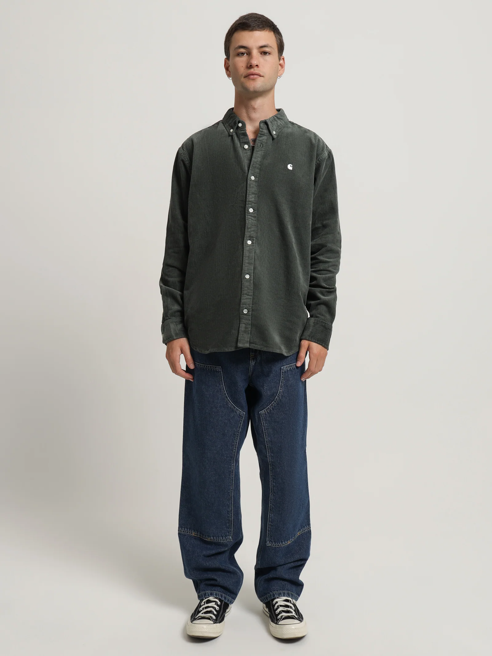Long Sleeve Madison Cord Shirt - Image 2
