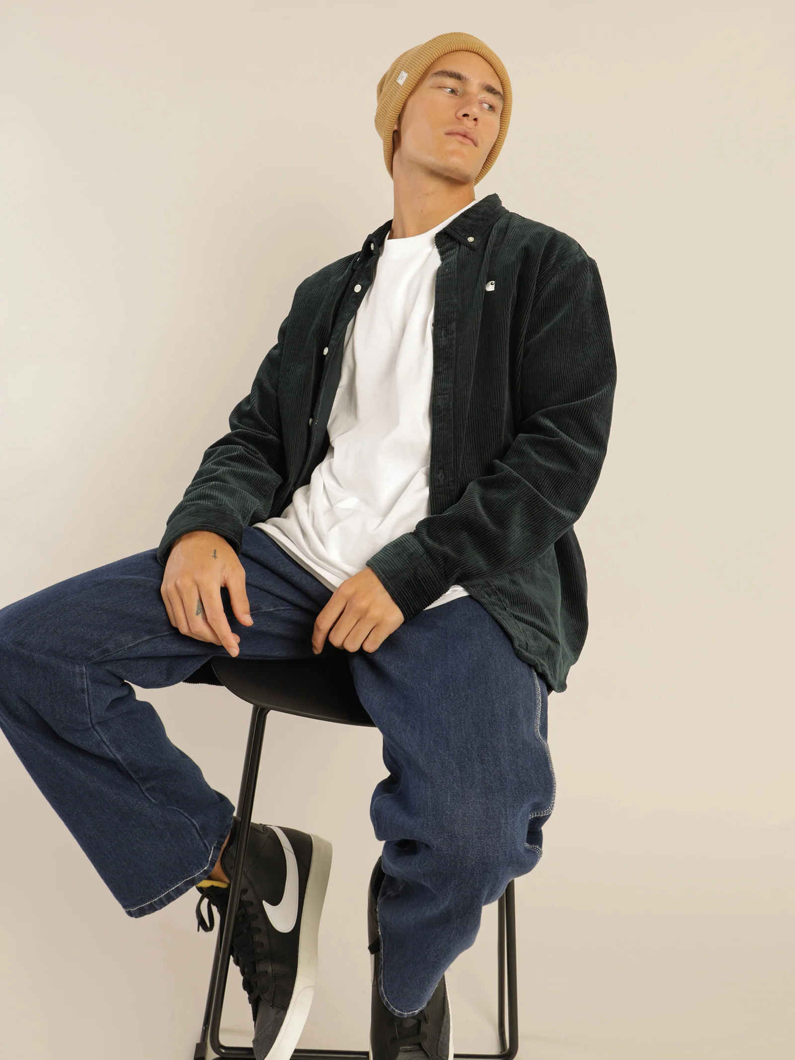 Long Sleeve Madison Cord Shirt - Image 4