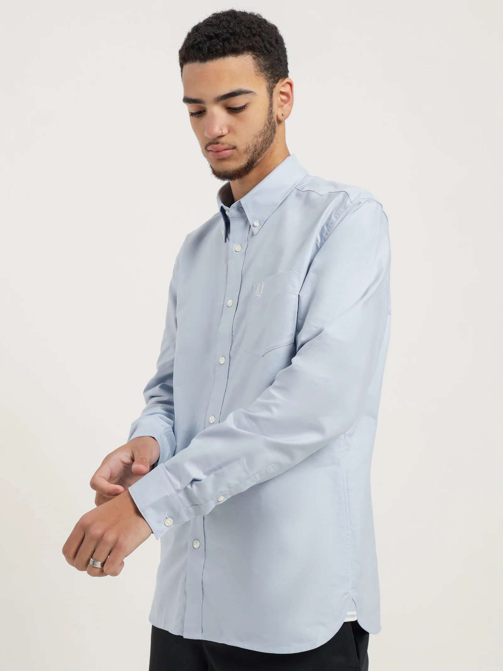 Long Sleeve Oxford Shirt - Image 4