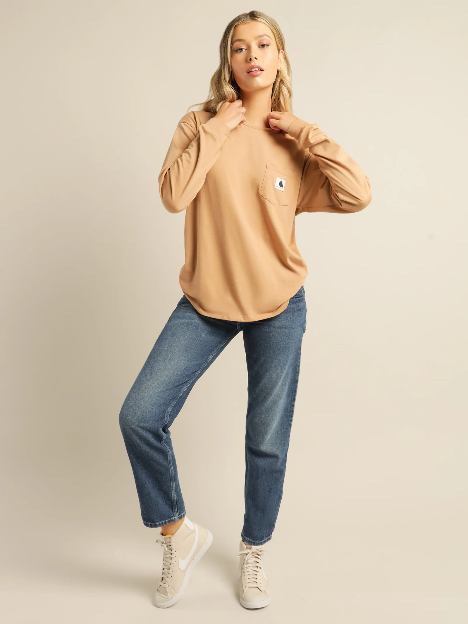 Long Sleeve Pocket T-Shirt - Image 4
