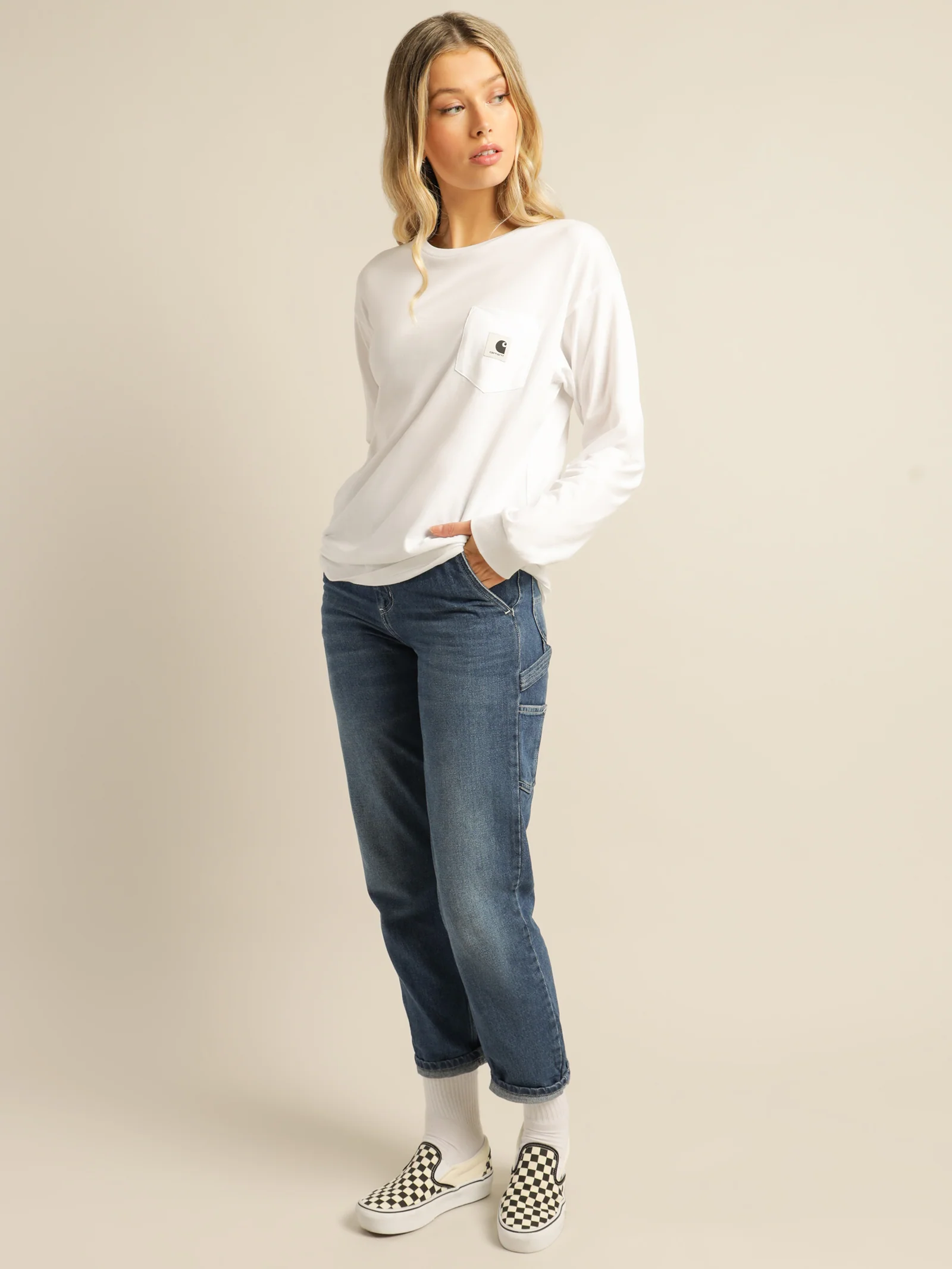 Long Sleeve Pocket T-Shirt - Image 4