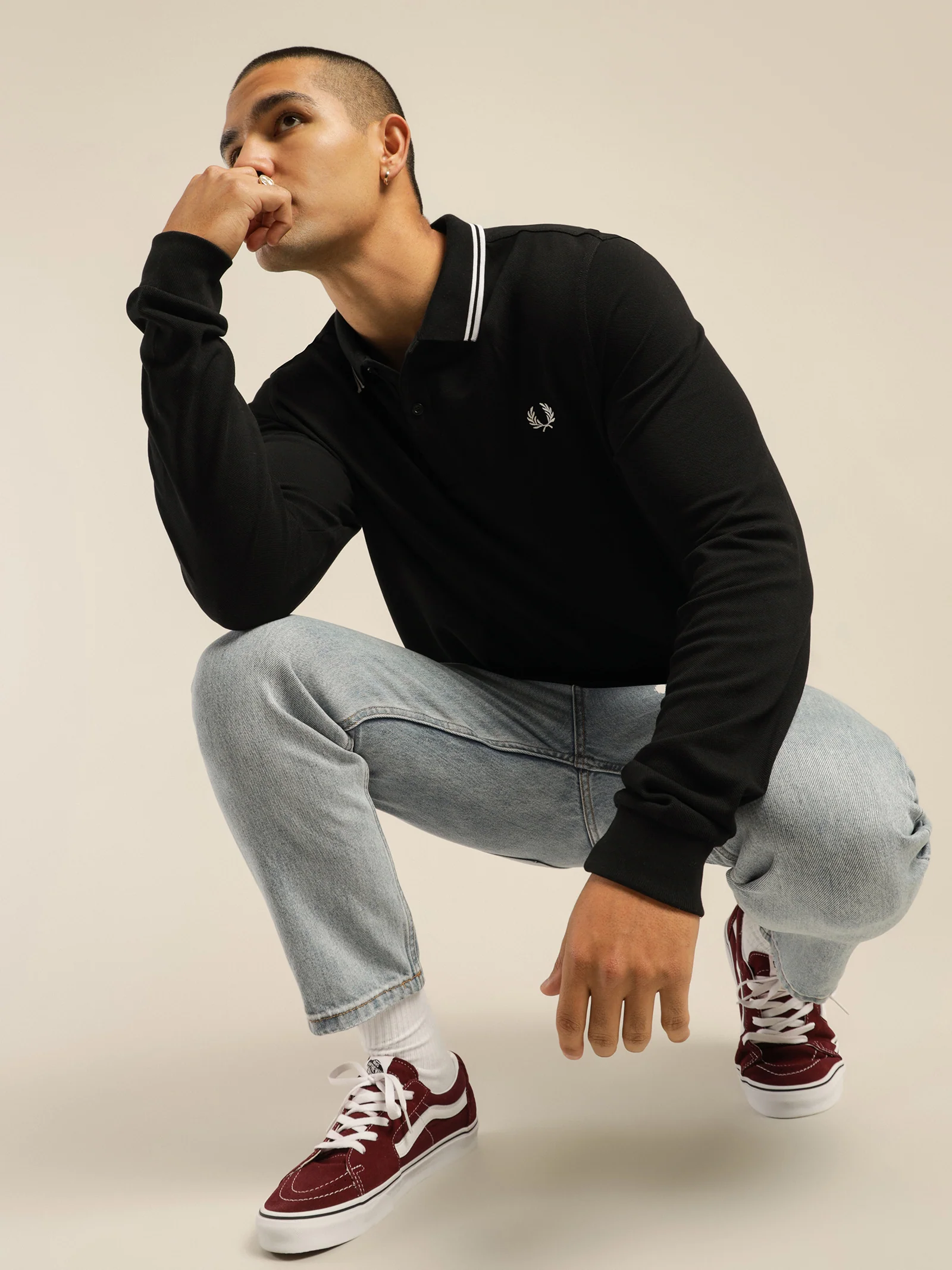 Long Sleeve Twin Tipped Shirt - Image 2