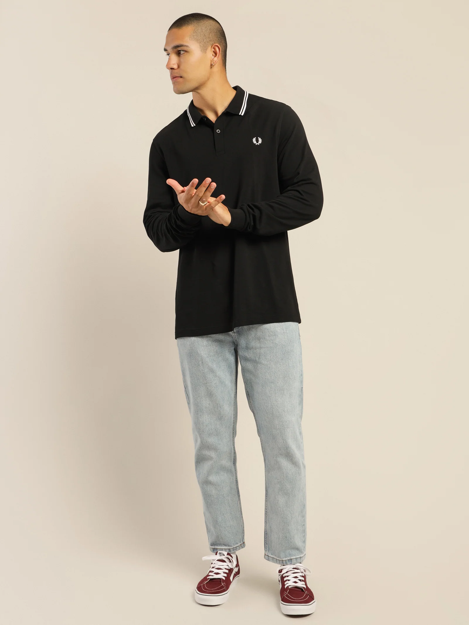 Long Sleeve Twin Tipped Shirt - Image 3