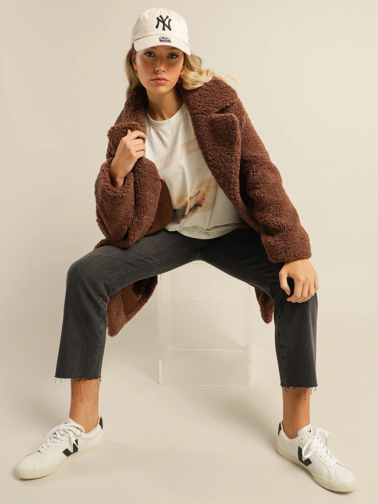 Longline Teddy Jacket - Image 2