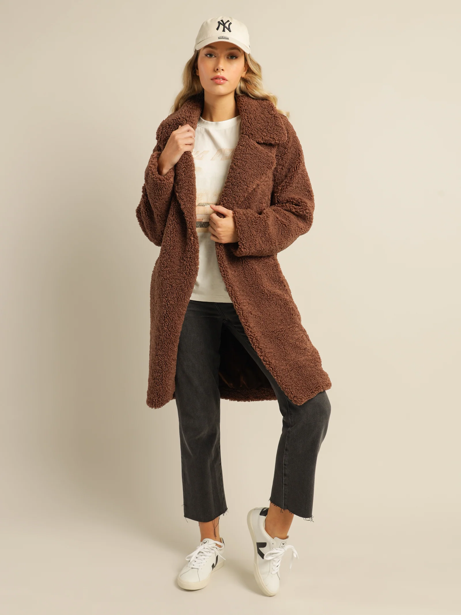 Longline Teddy Jacket - Image 4