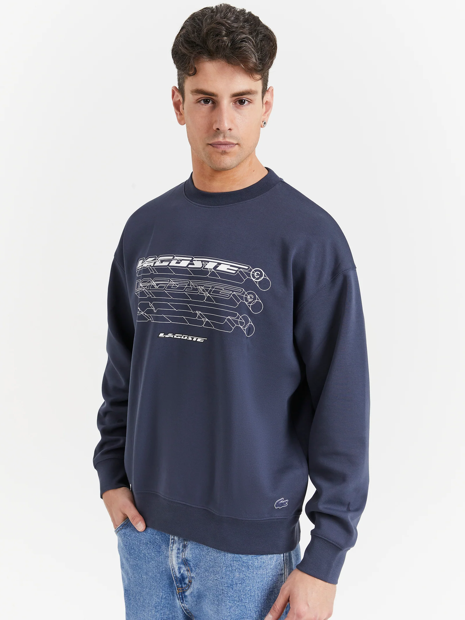 Loose Fit Branded Sweatshirt - Image 3