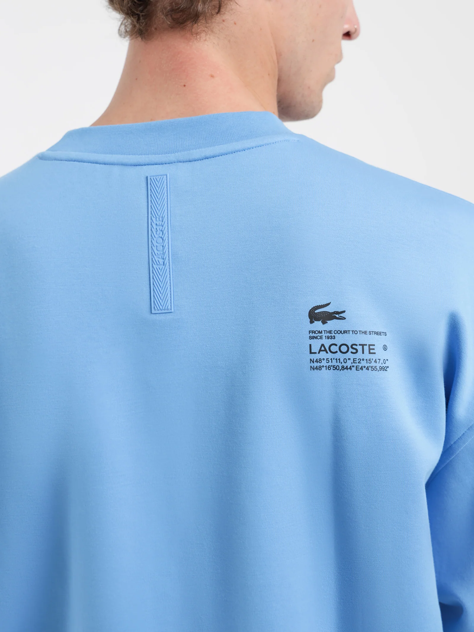 Loose-Fit Reflective Print Active Sailing Crew - Image 5