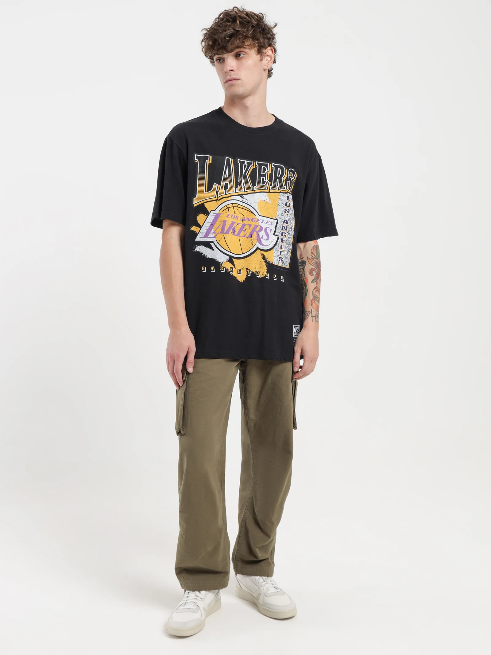 Los Angeles Lakers Brush Off T-Shirt - Image 4