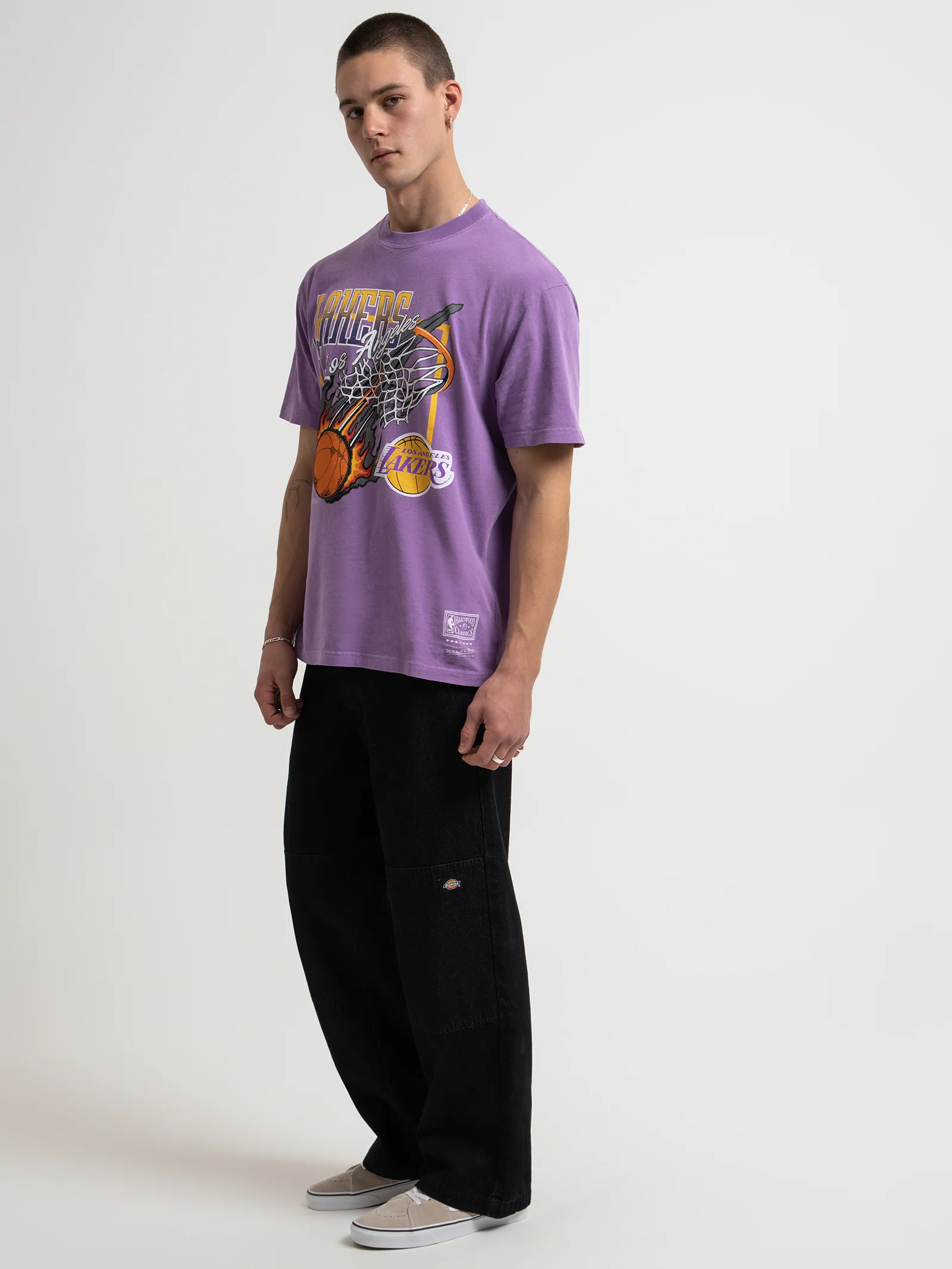 Los Angeles Lakers Fireball T-Shirt - Image 2