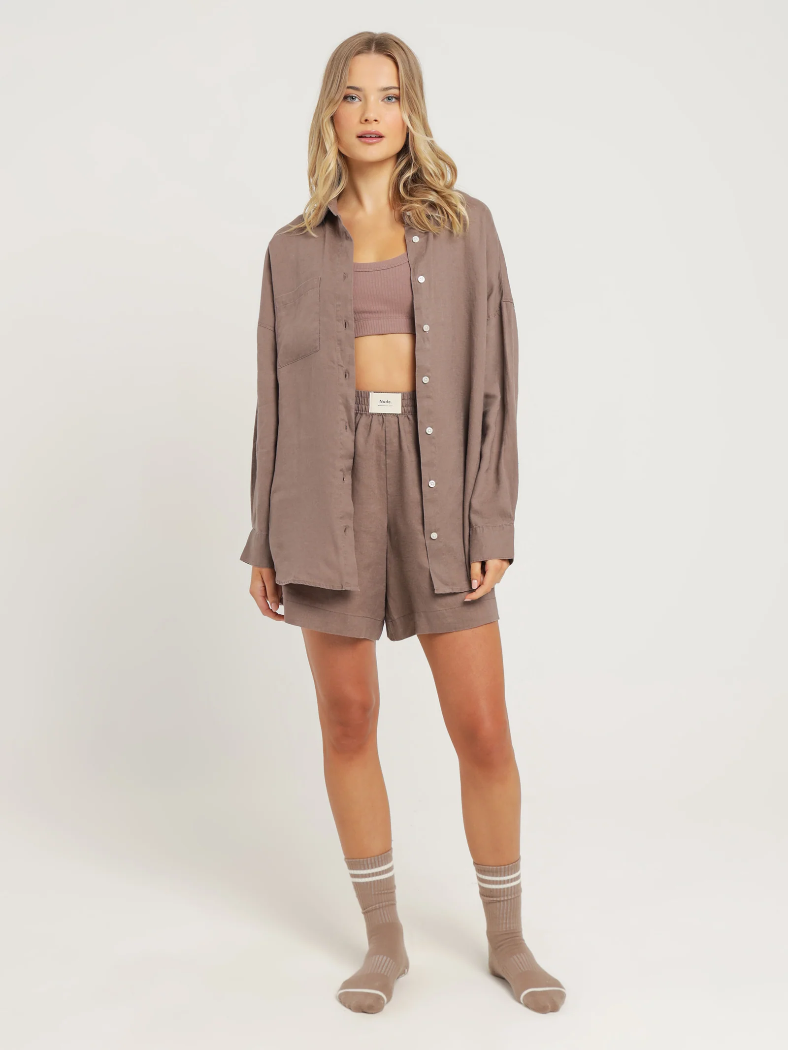 Lounge Heritage Linen Shirt - Image 3