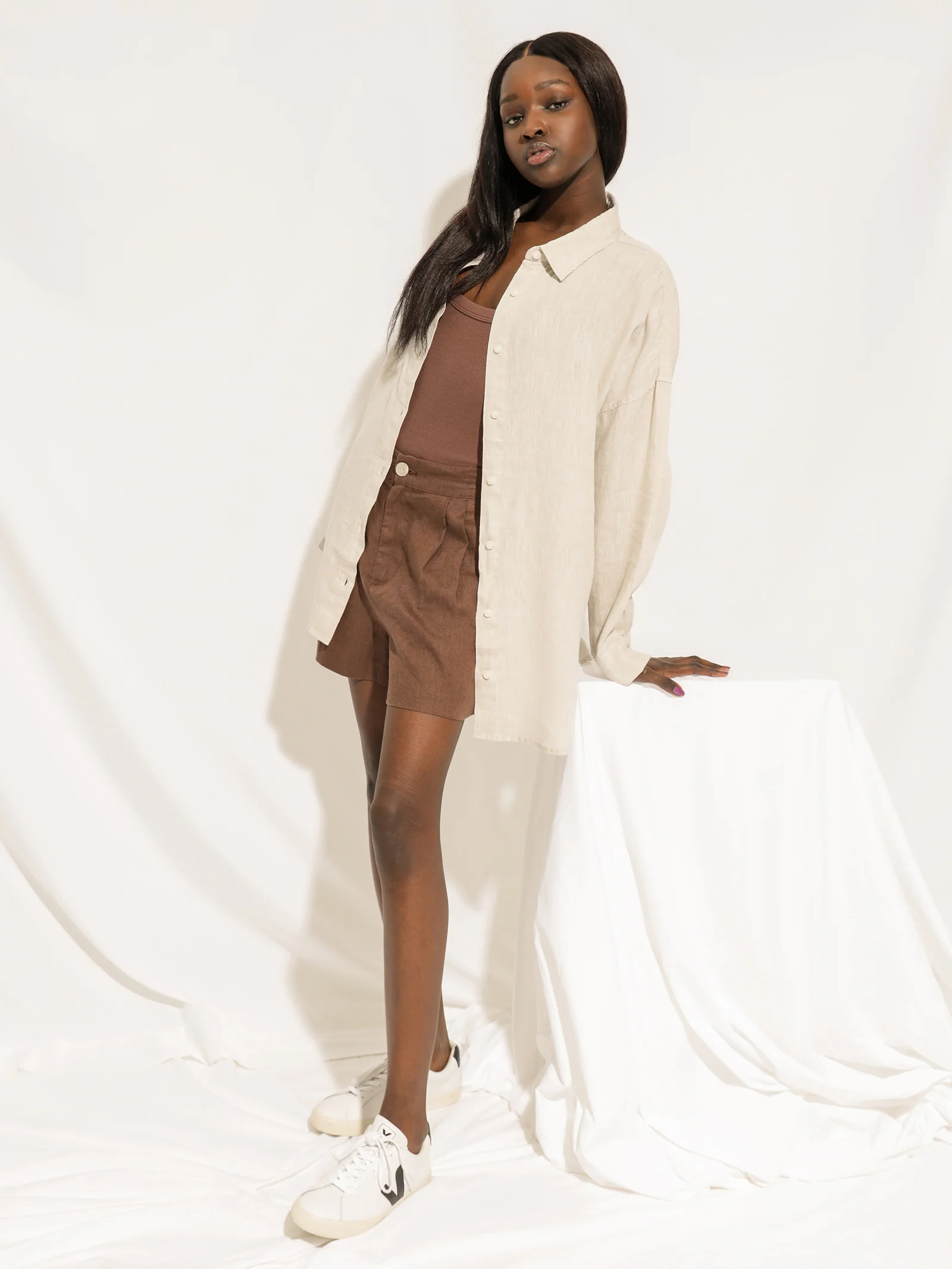 Lounge Heritage Linen Shirt - Image 3