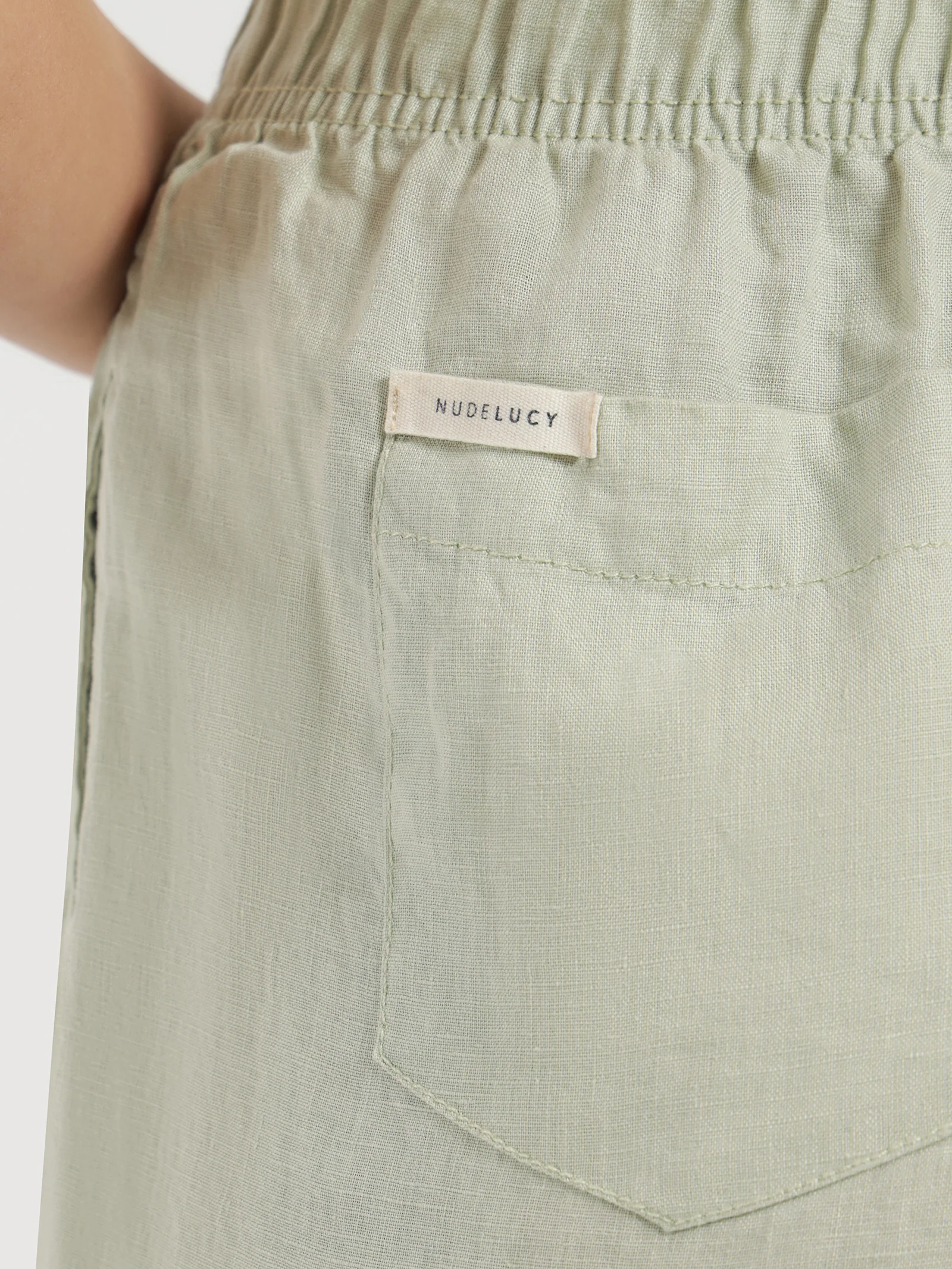 Lounge Linen Shorts - Image 5