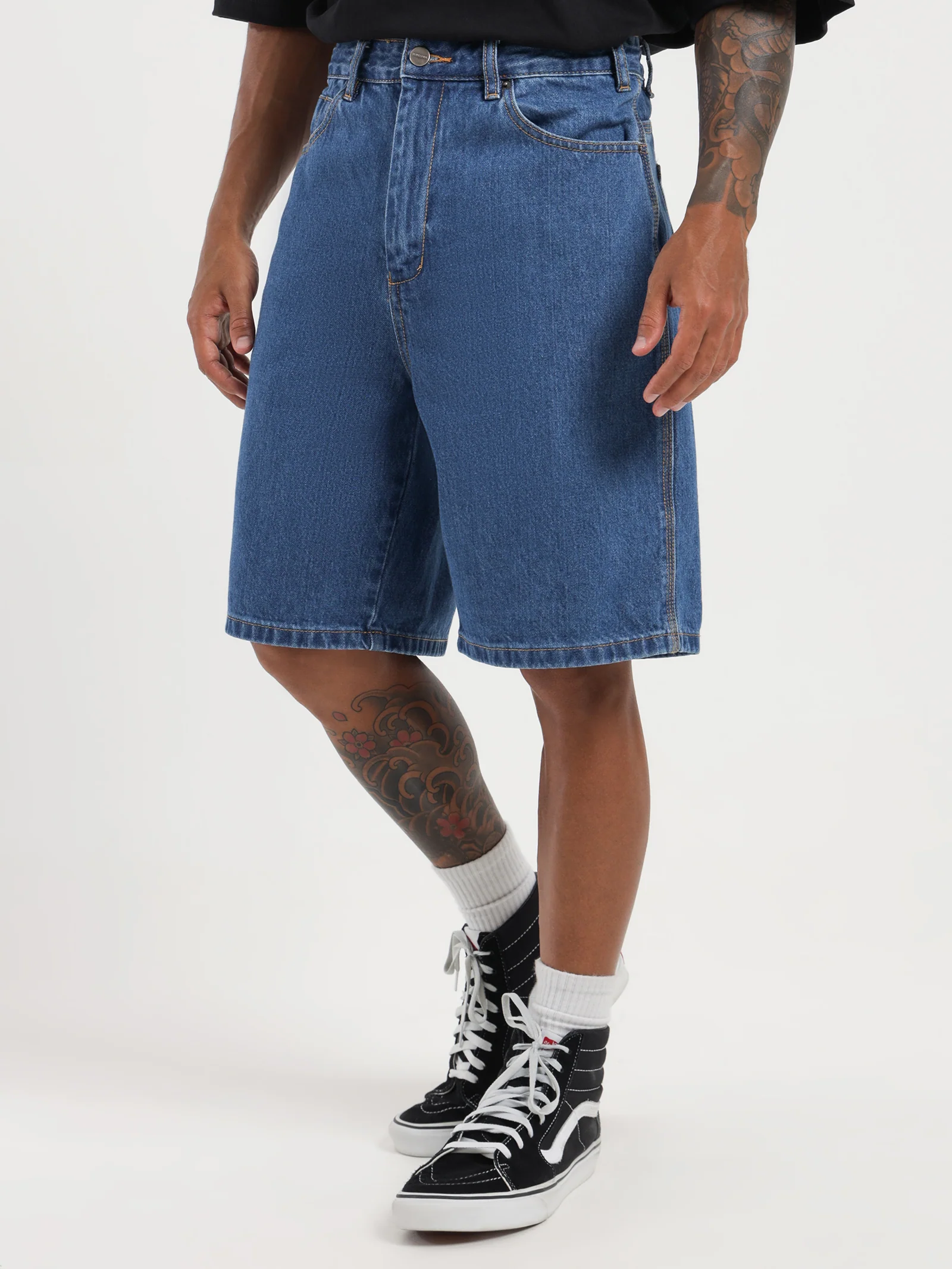 Lounger Denim Shorts - Image 3
