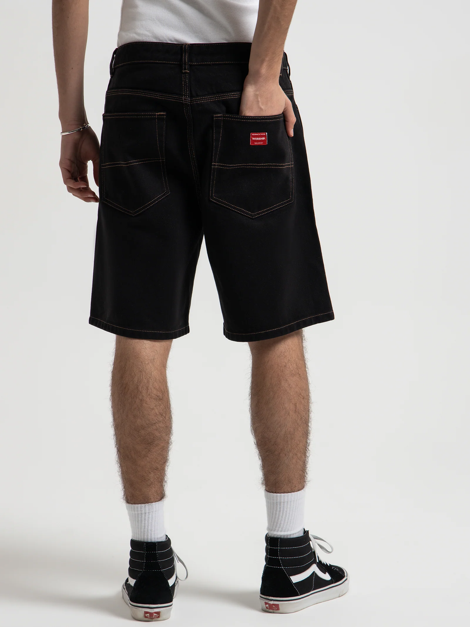 Lounger Denim Shorts - Image 3