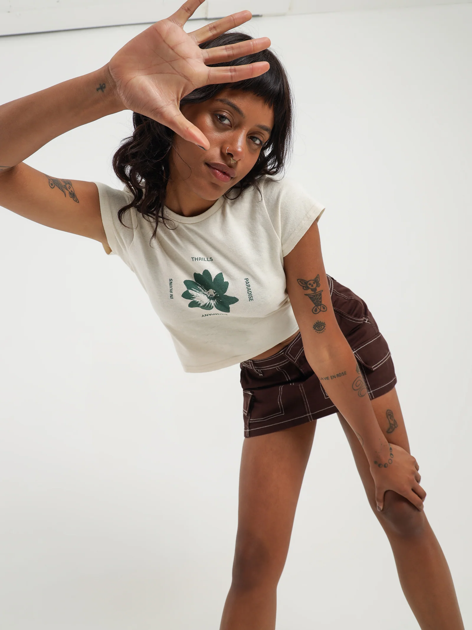 Love Me Not Hemp Mini T-Shirt - Image 2