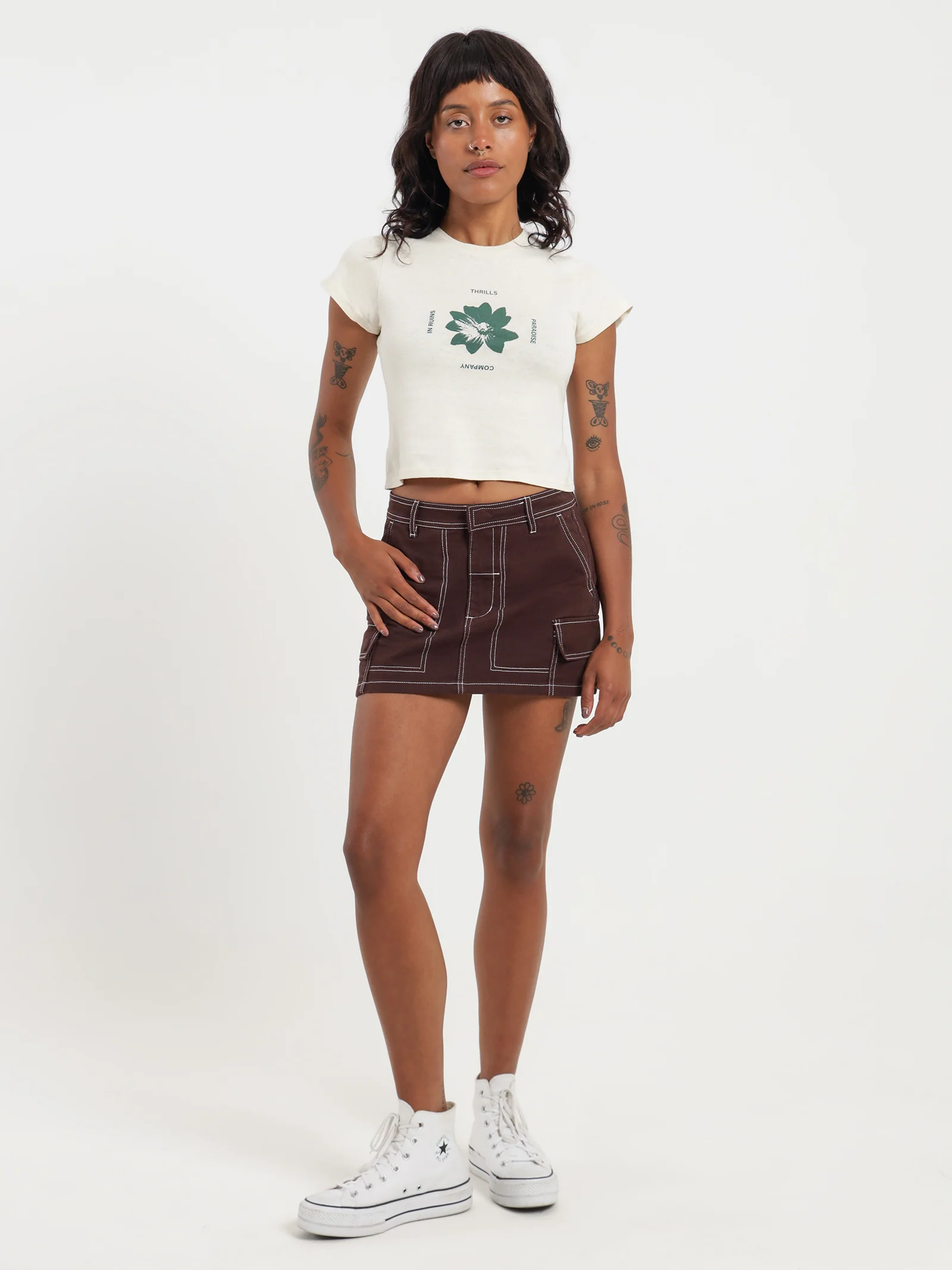 Love Me Not Hemp Mini T-Shirt - Image 3