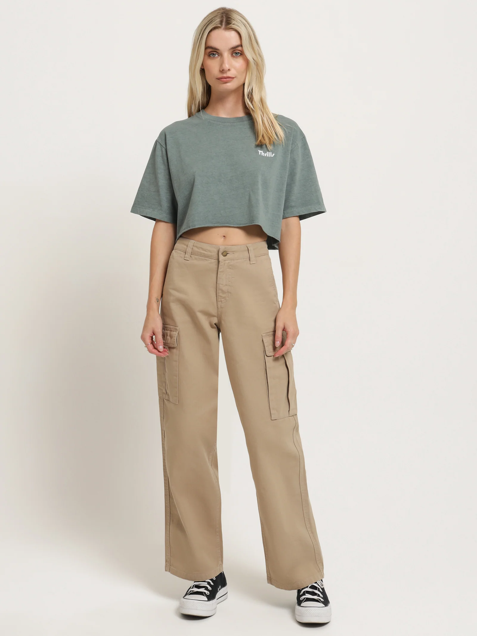 Low Union Baggy Cargo Pants - Image 2