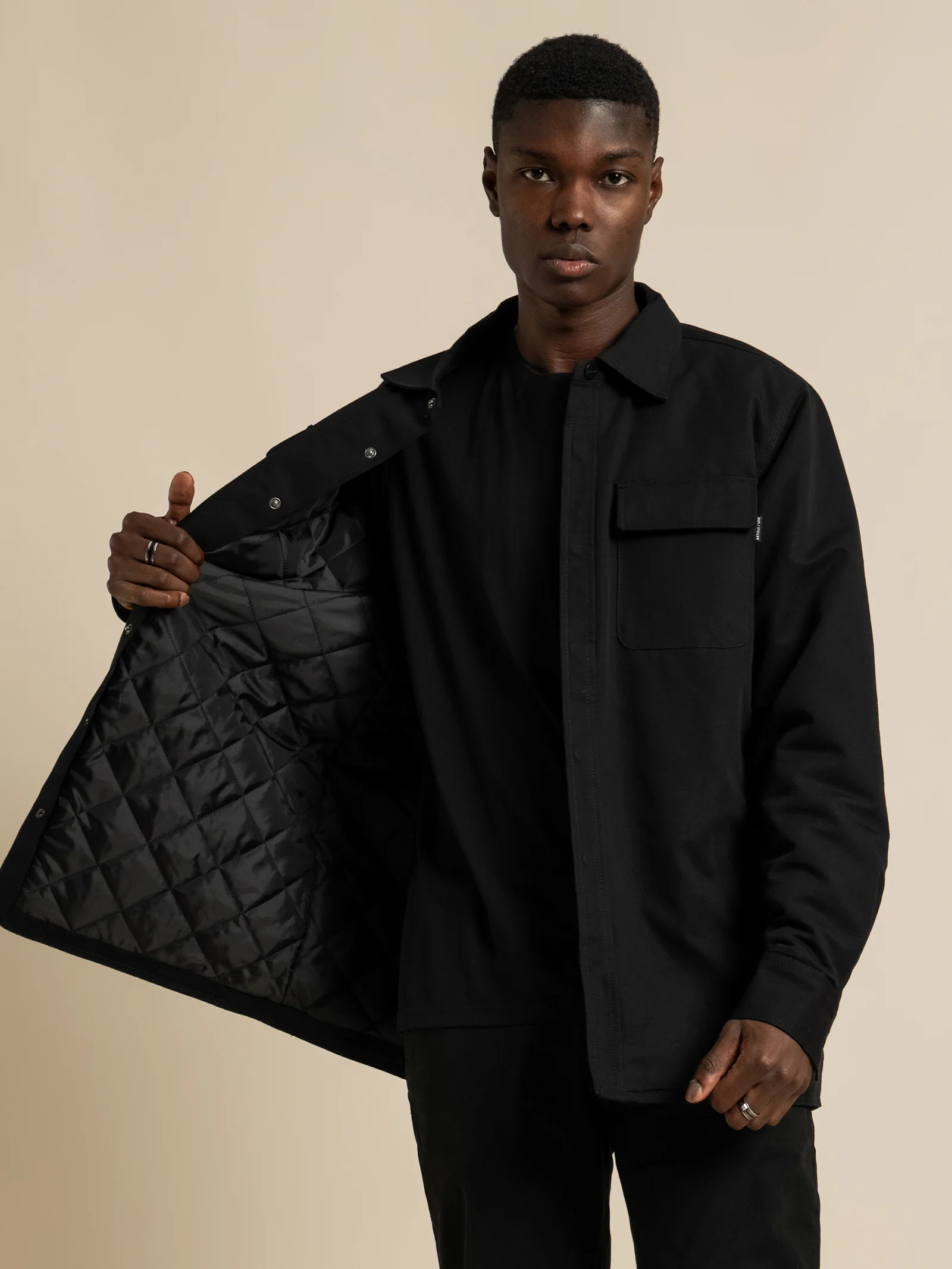 Luca Canvas Sherpa Jacket - Image 2
