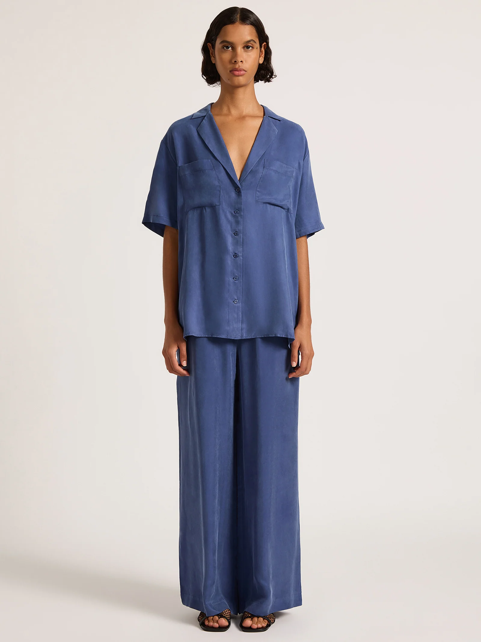 Lucia Cupro Shirt - Image 2