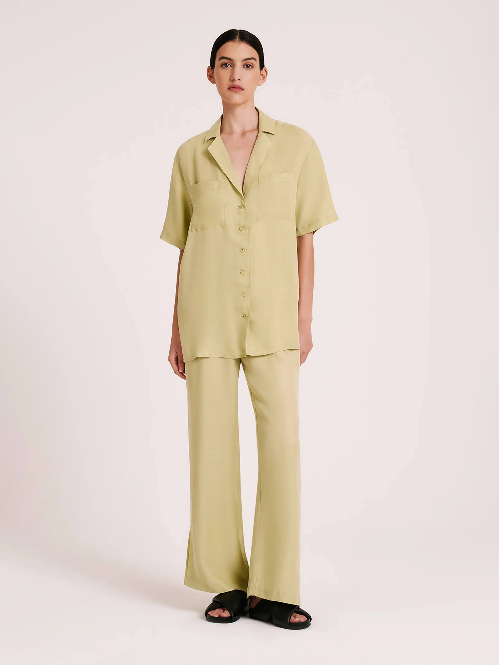 Lucia Cupro Shirt - Image 2