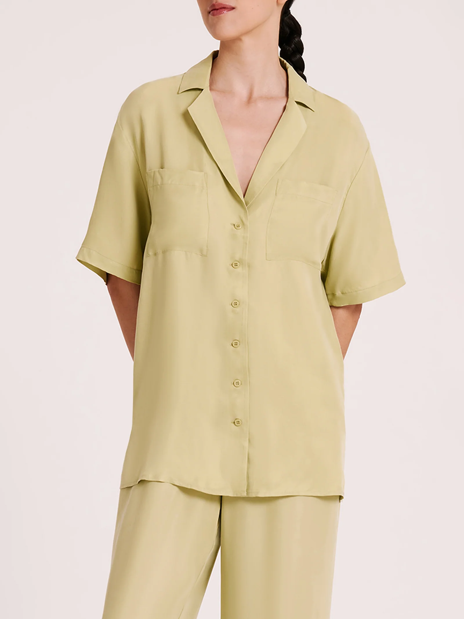 Lucia Cupro Shirt - Image 3