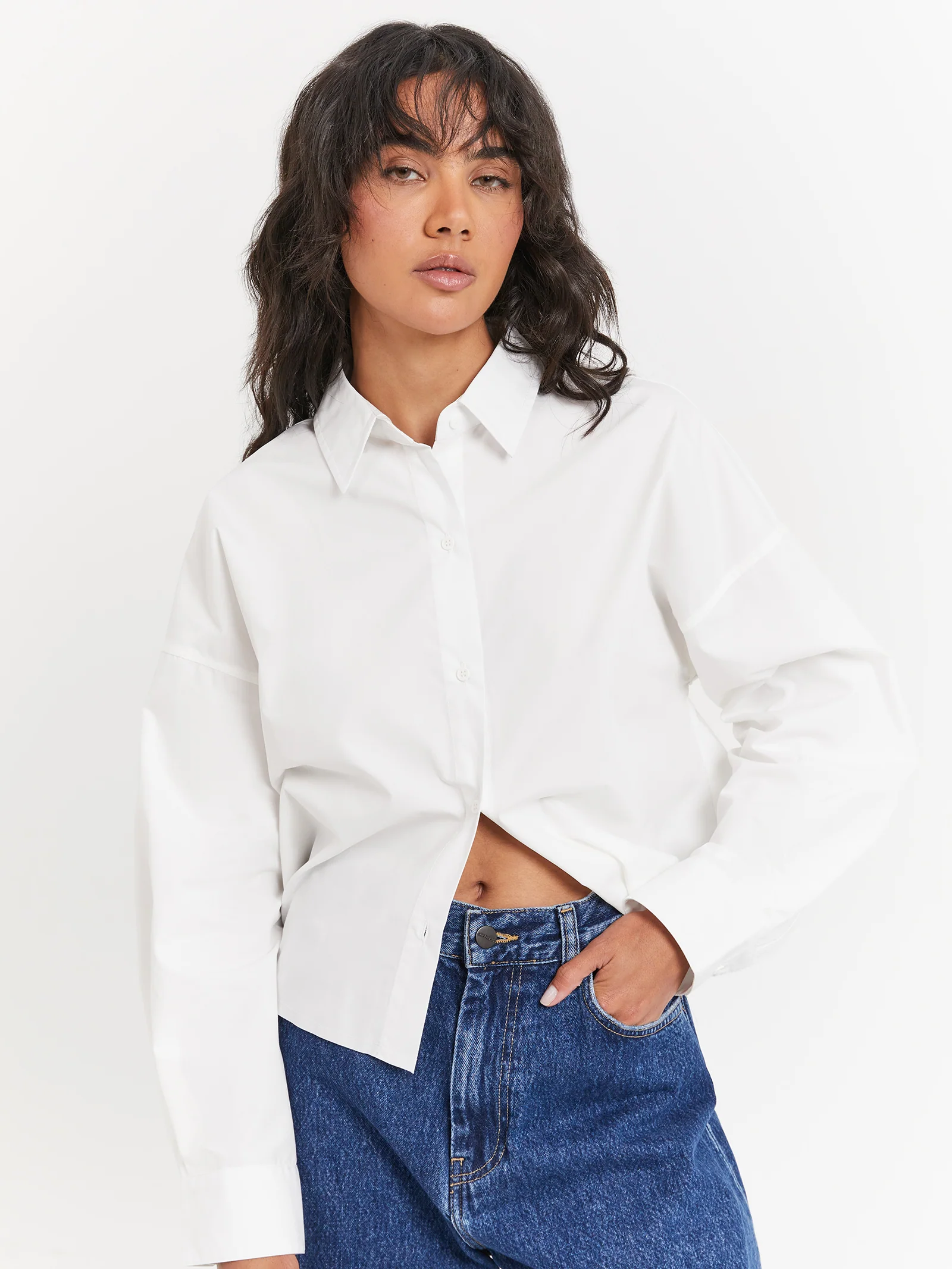 Lukea Cropped Shirt - Image 3