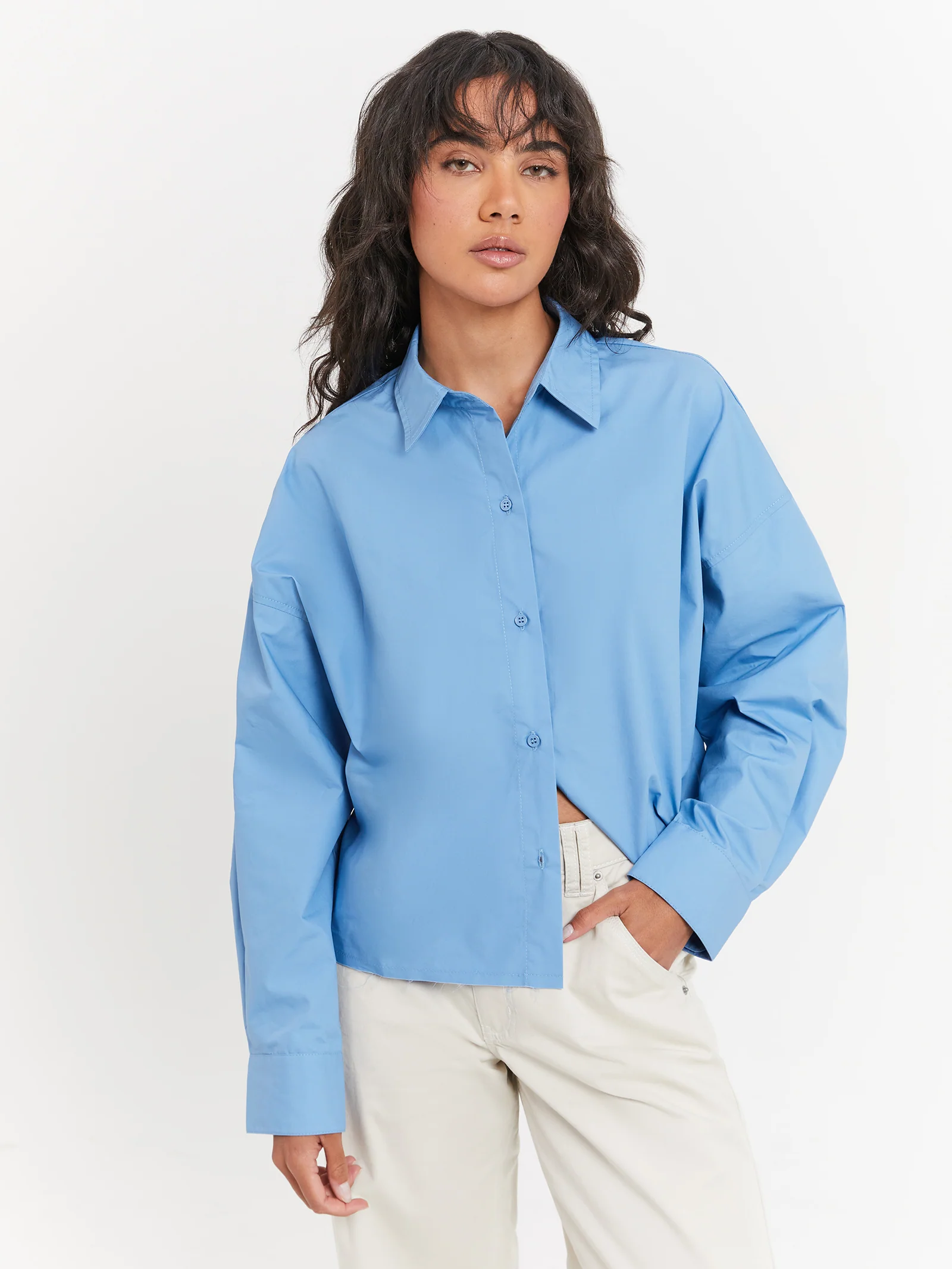 Lukea Cropped Shirt - Image 3