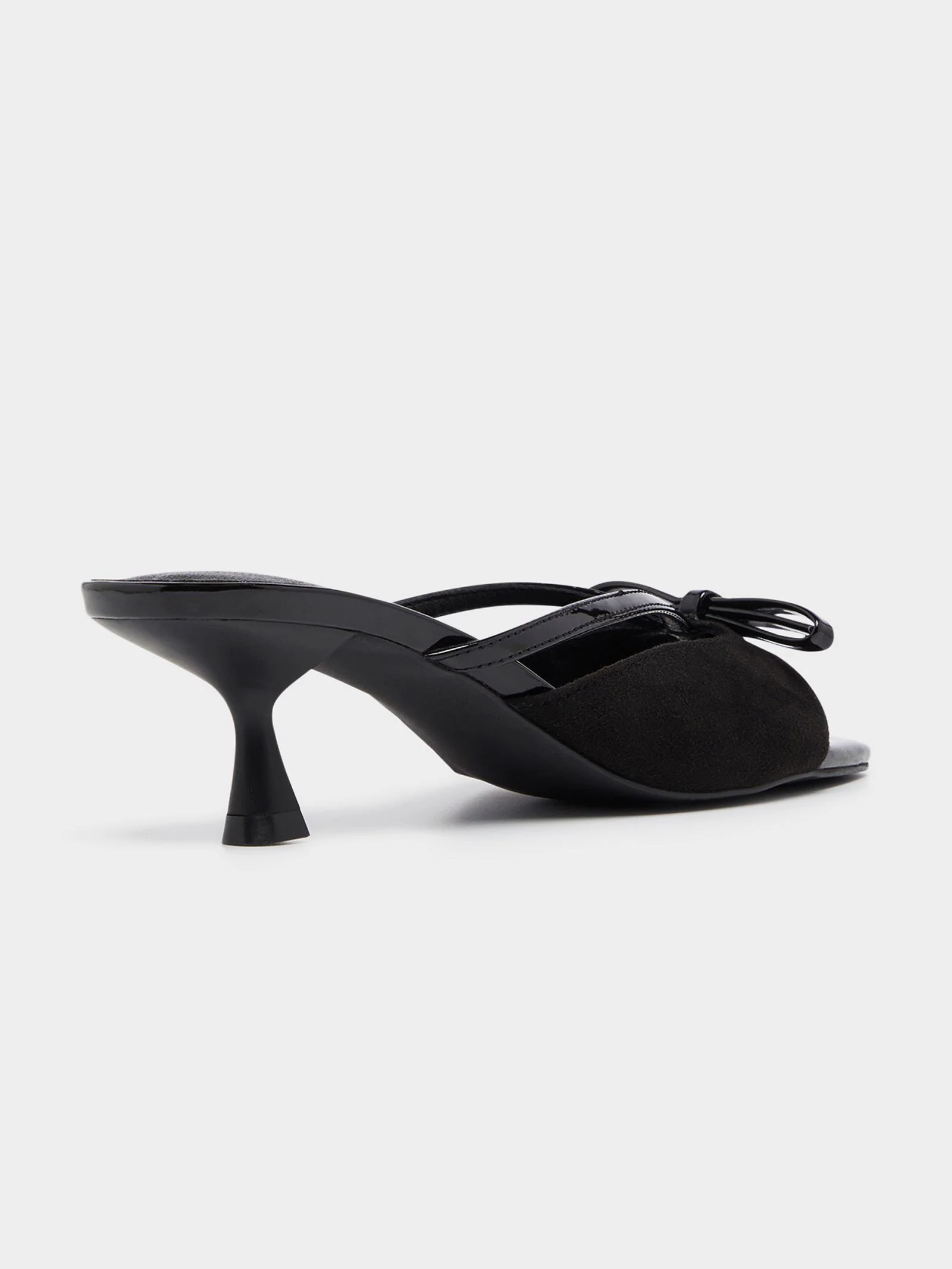 Lulu Miscrosuede Heel - Image 4
