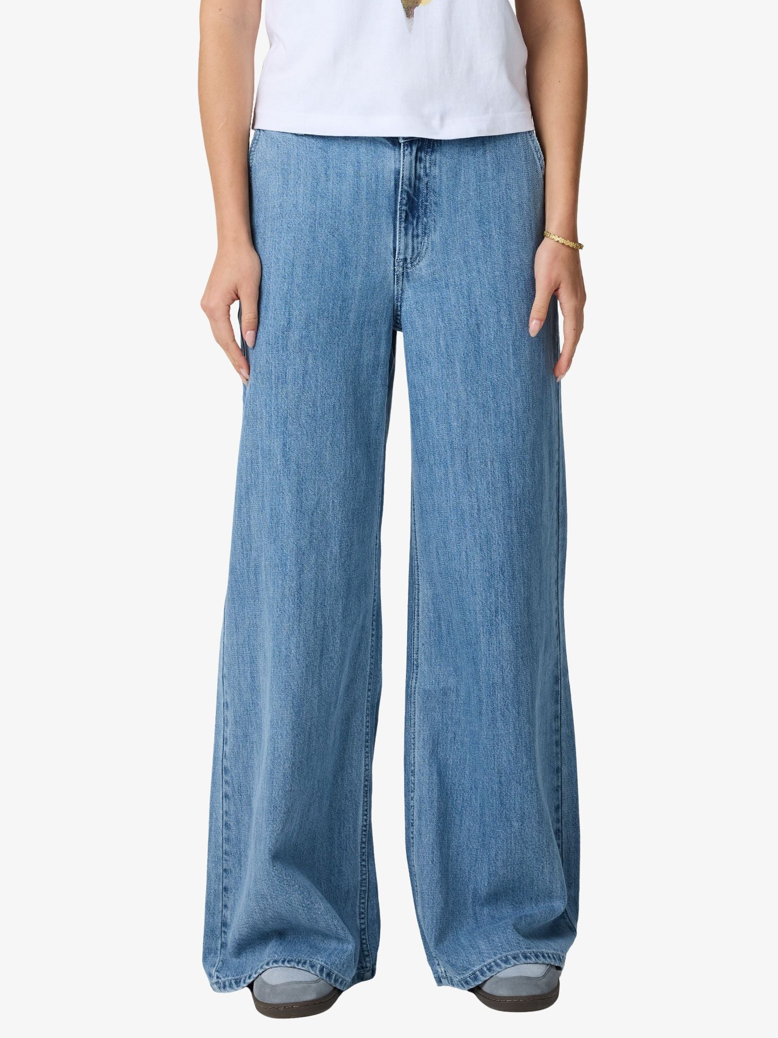 Bria Denim Palazzo - Image 4