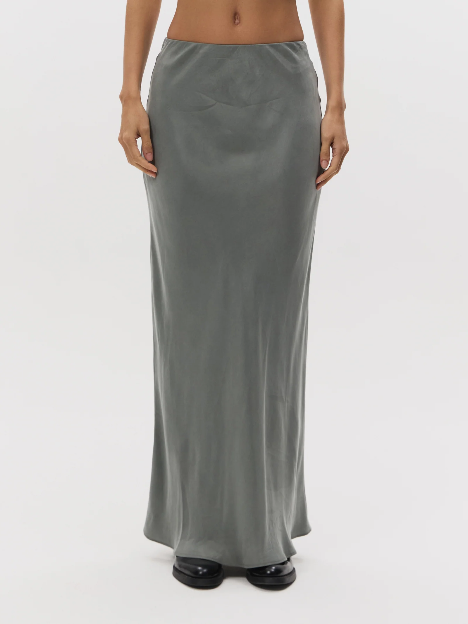 Chere Cupro Midi Skirt - Image 2