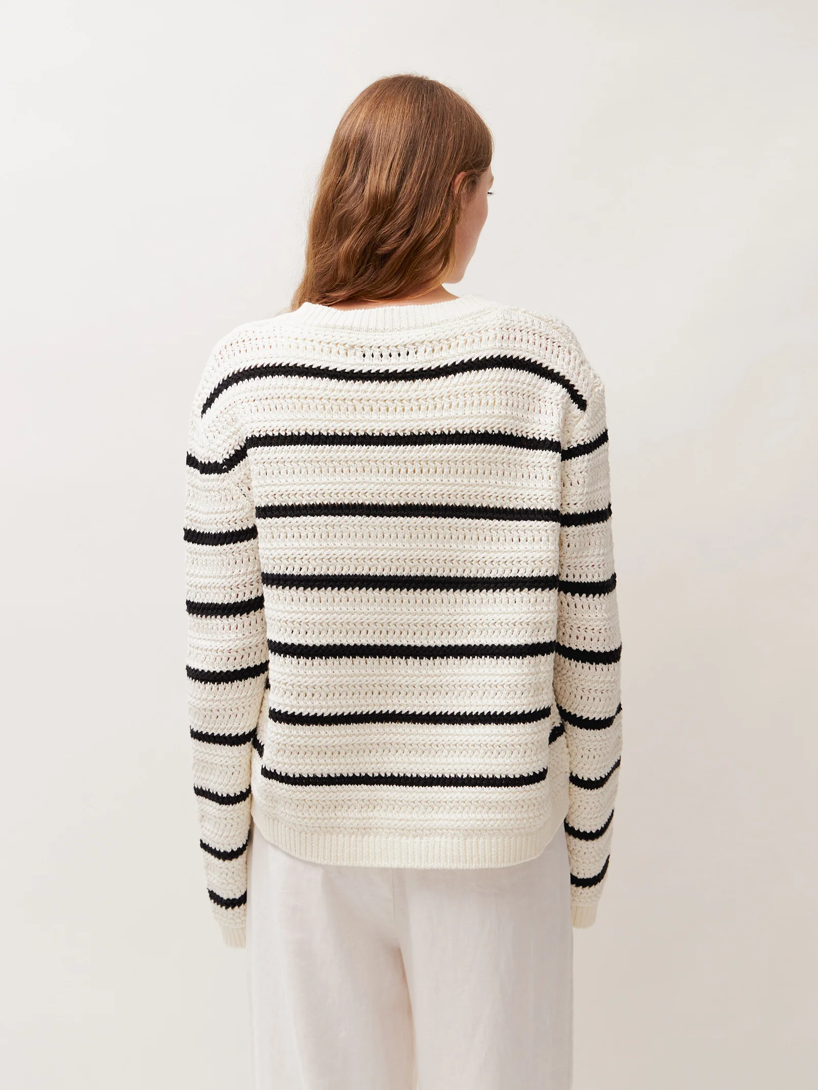 Jardin Stripe Cardigan - Image 4