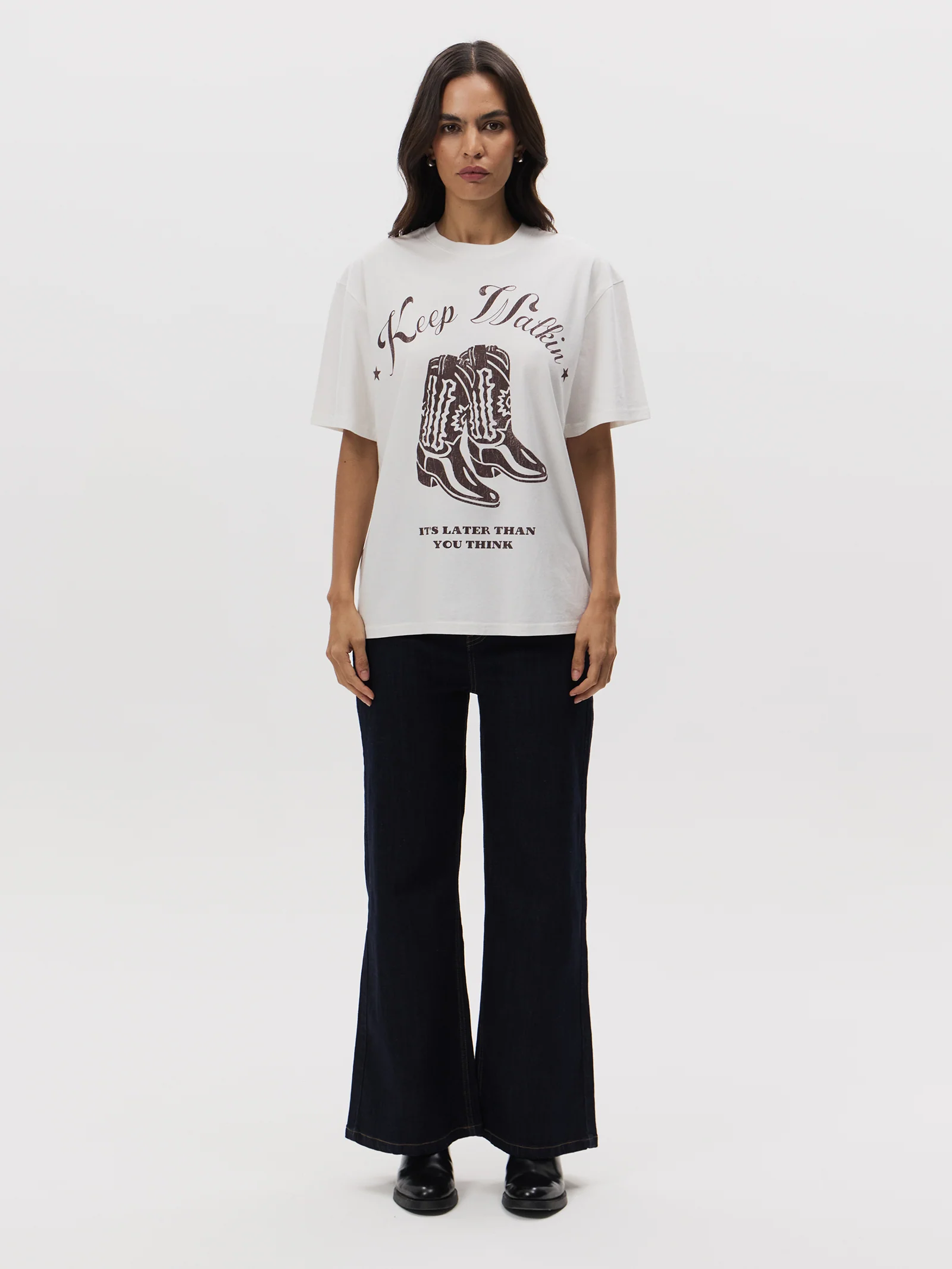Keep Walkin Oversized Tee - Image 2