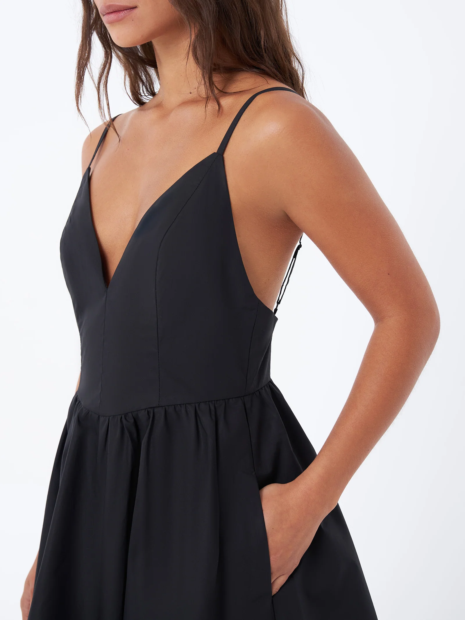 Lillian Mini Dress Black - Image 4