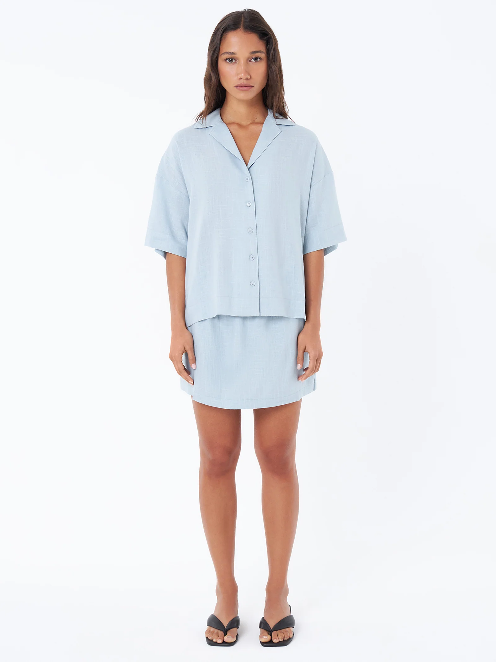 L&R Drawstring Mini Skirt - Image 4