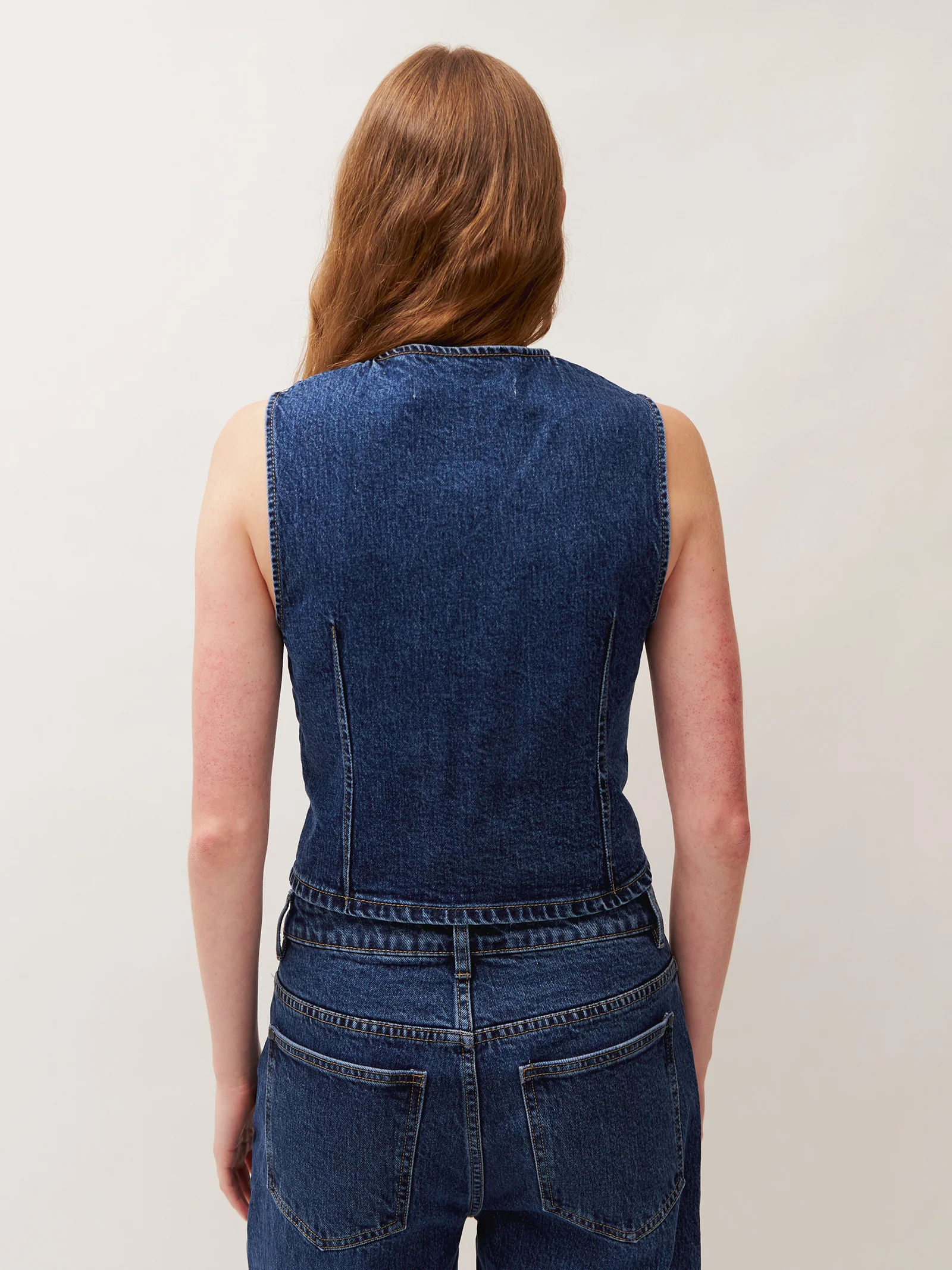 Tia Denim Vest - Image 4